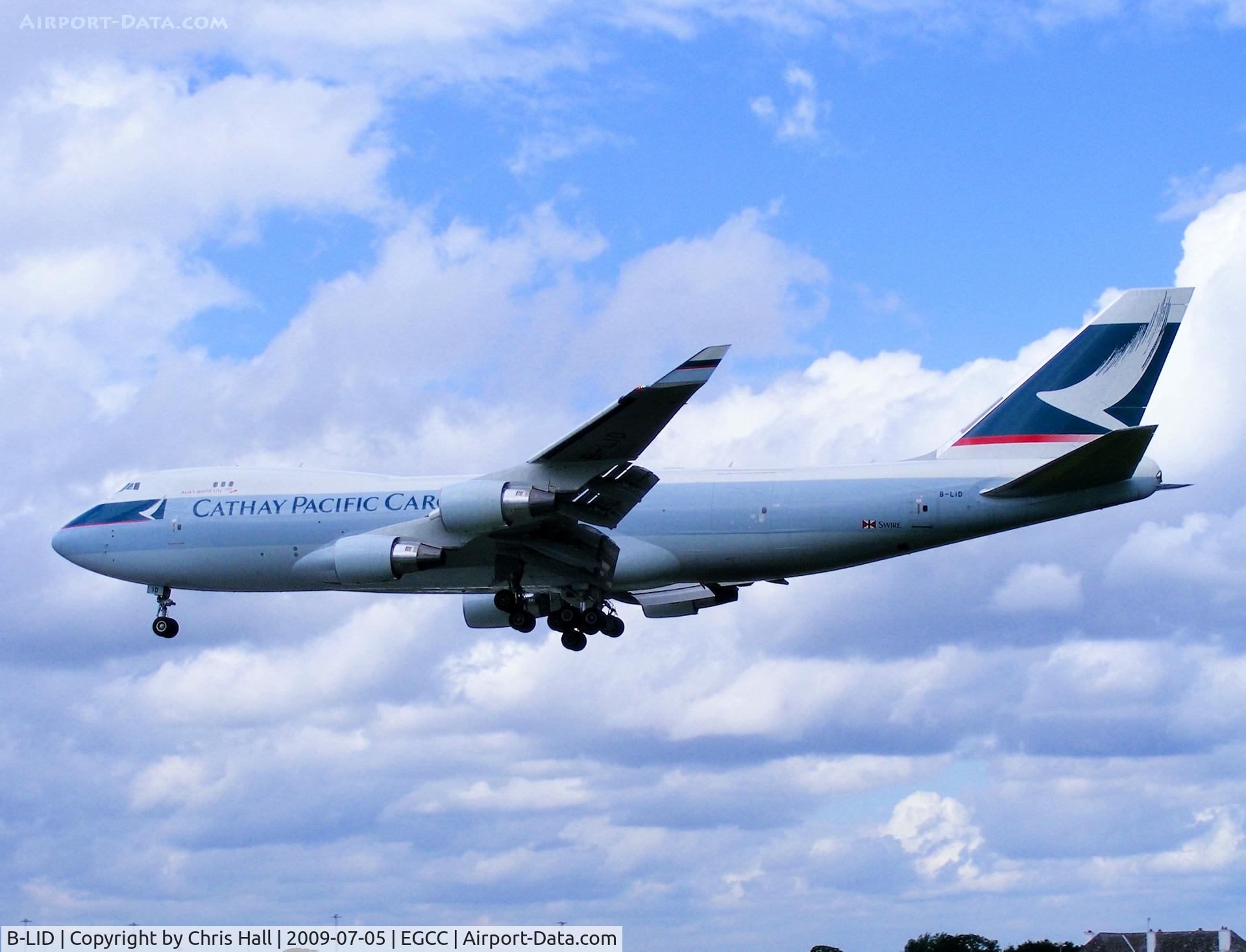 B-LID, 2009 Boeing 747-467F/SCD C/N 36869, Cathay Pacific Cargo Boeing 747-467F(SCD)