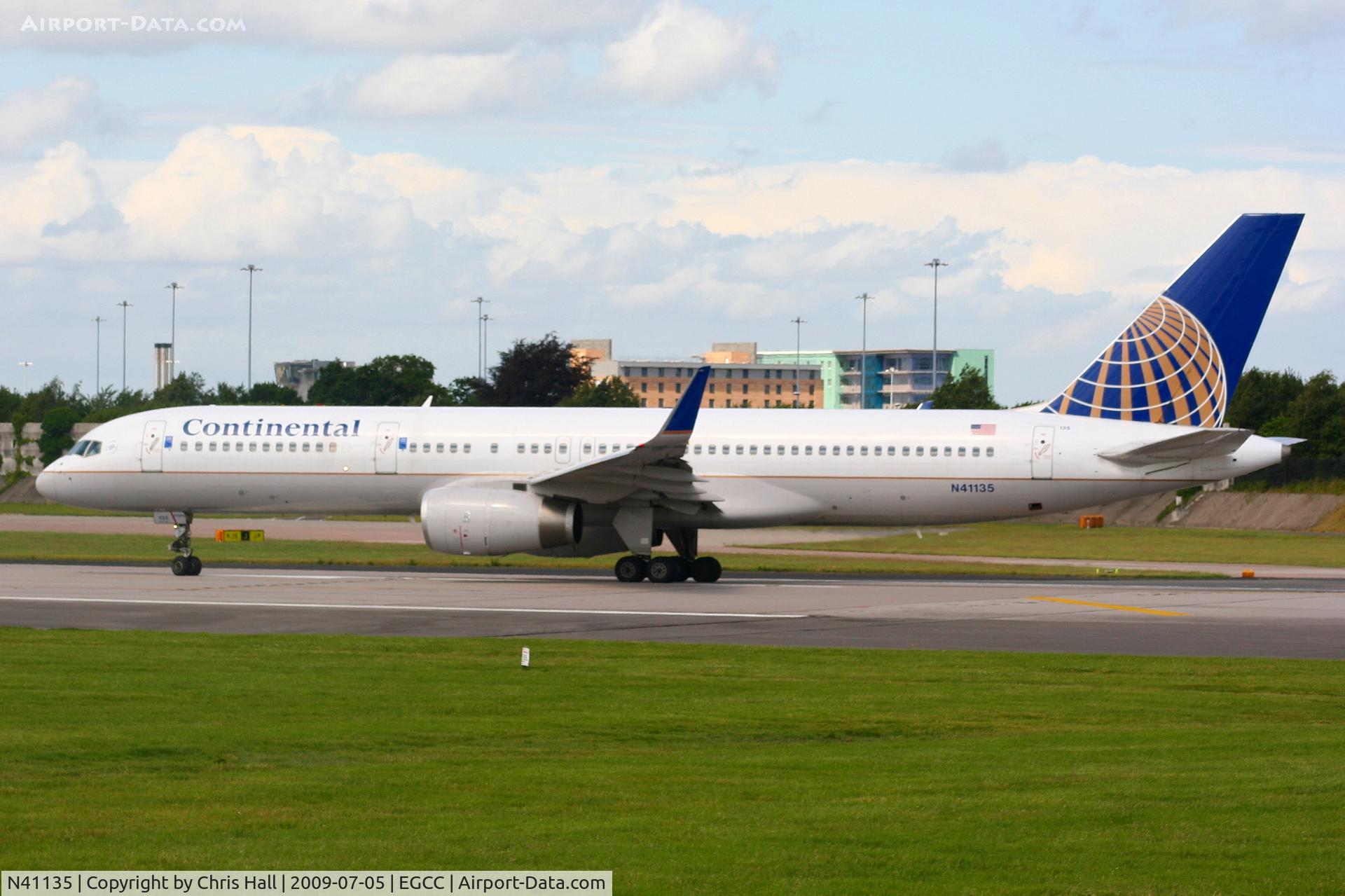 N41135, 1999 Boeing 757-224 C/N 29284, Continental
