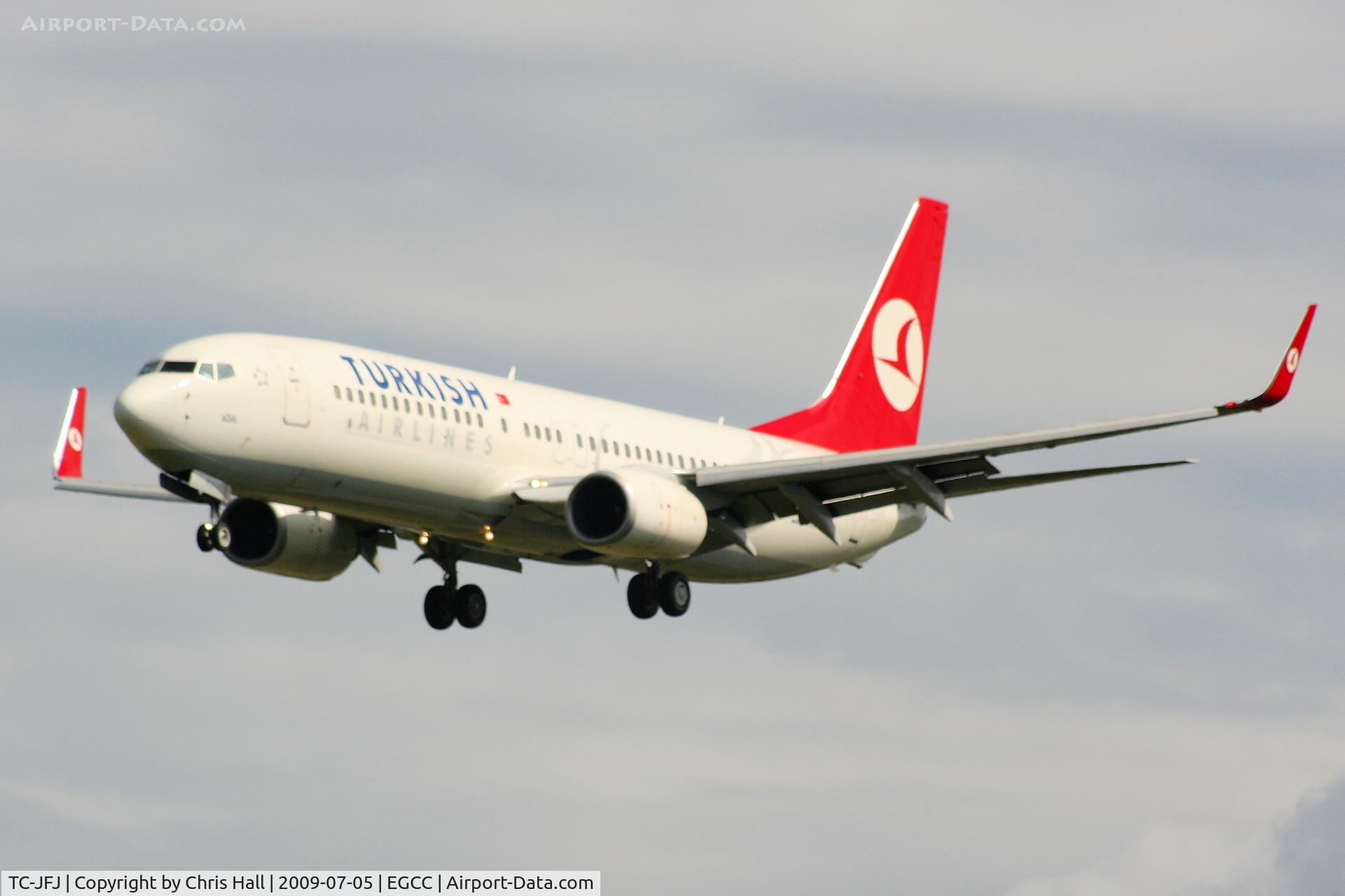 TC-JFJ, 1999 Boeing 737-8F2 C/N 29772, Turkish Airlines Boeing 737-8F2