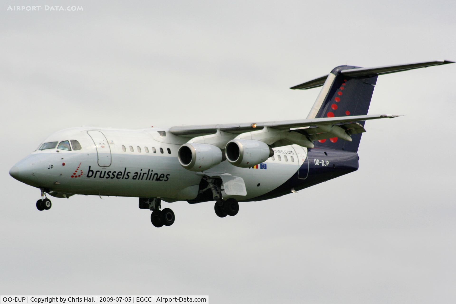 OO-DJP, 1996 British Aerospace Avro 146-RJ85 C/N E.2287, Brussels Airlines