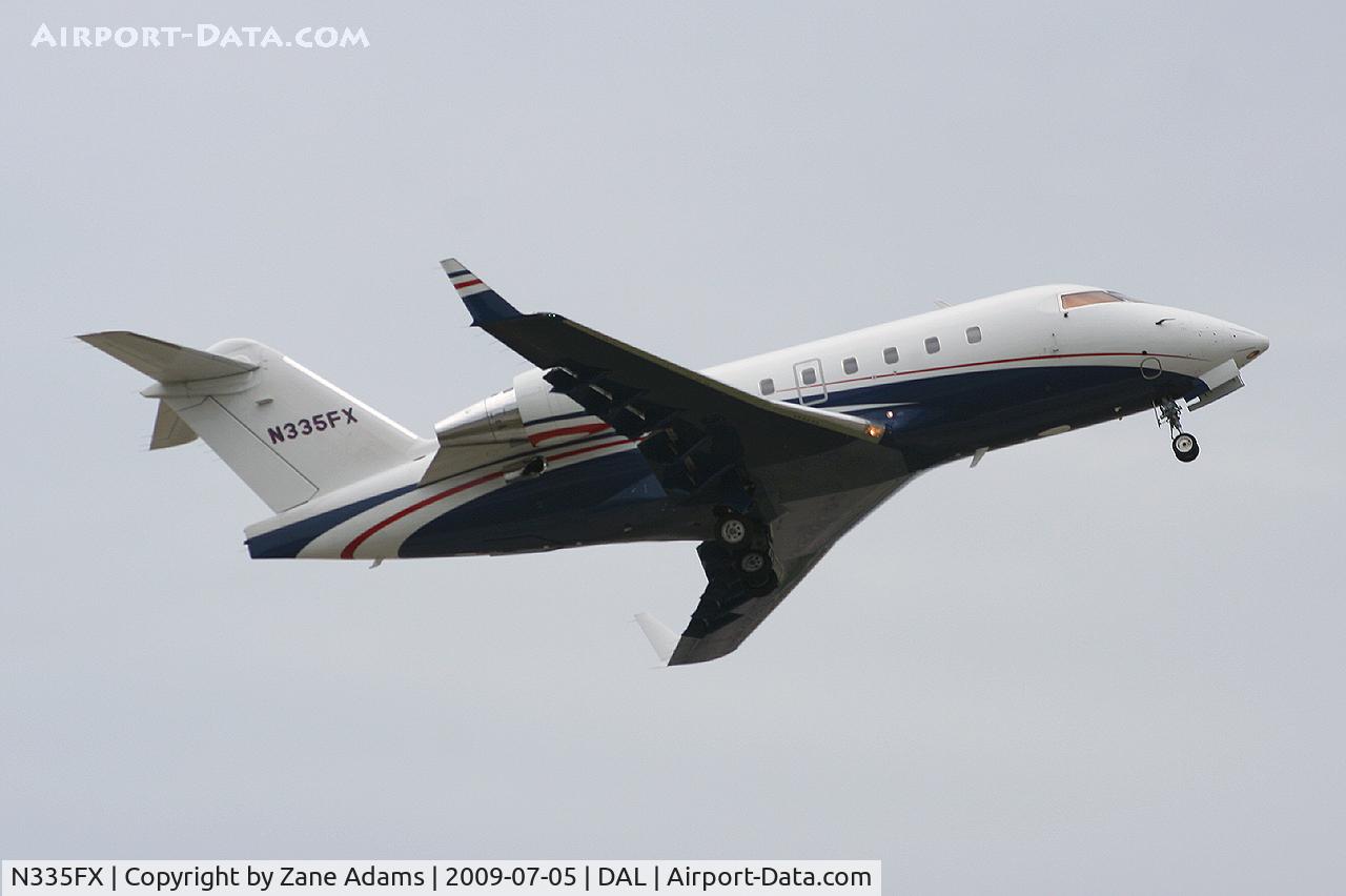 N335FX, 2005 Bombardier Challenger 604 (CL-600-2B16) C/N 5619, At Dallas Love Field