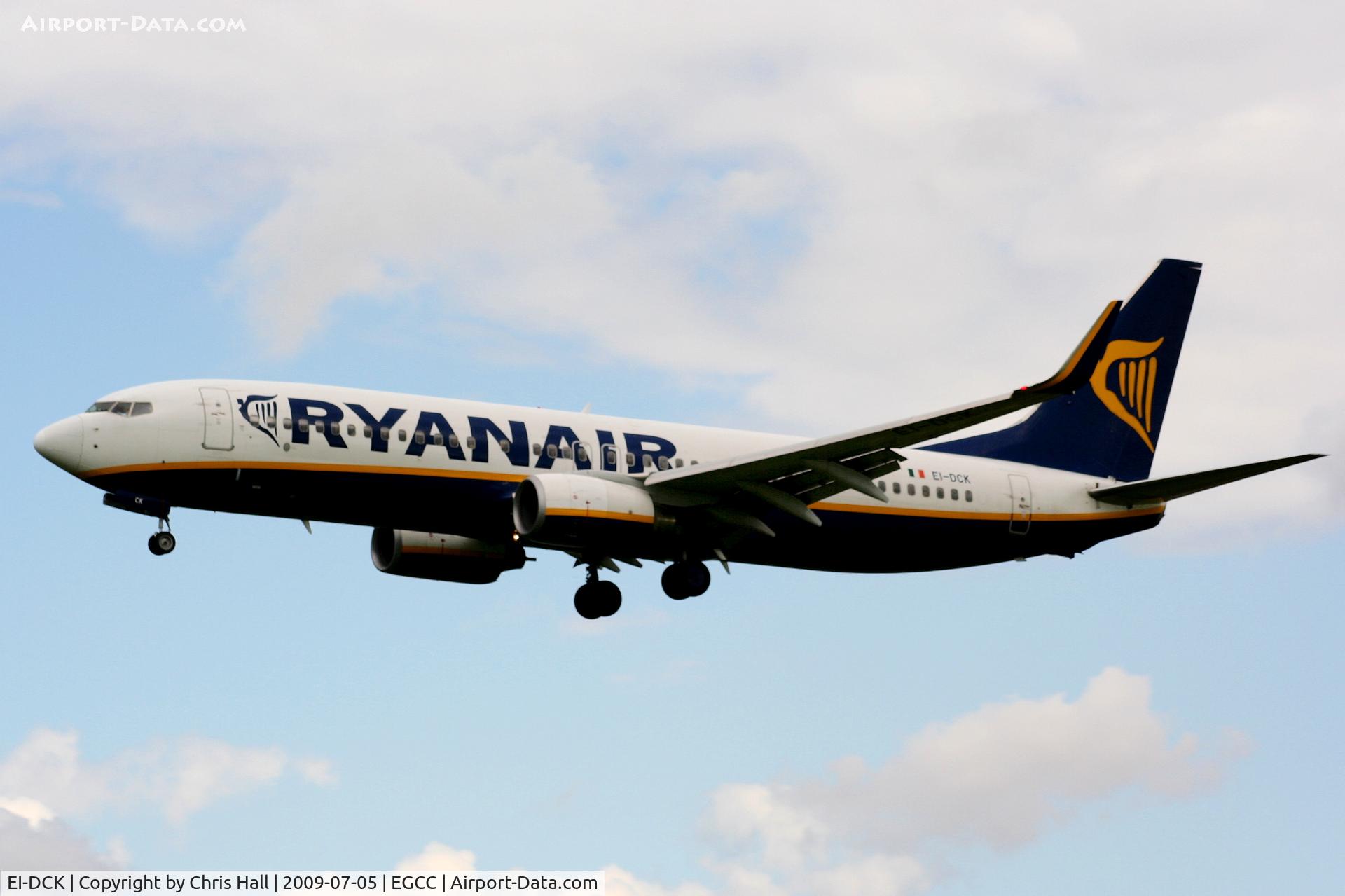 EI-DCK, 2004 Boeing 737-8AS C/N 33565, Ryanair