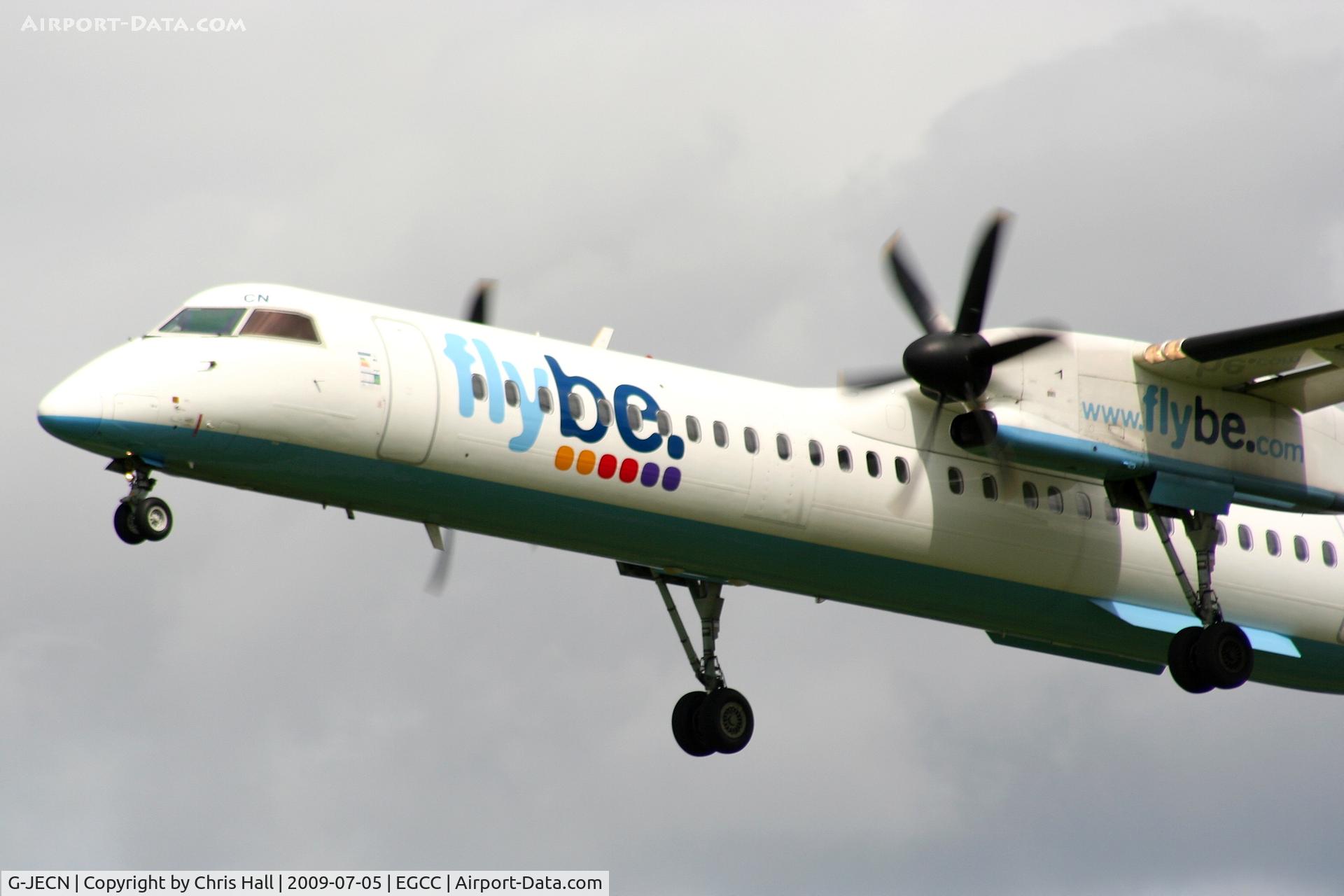 G-JECN, 2005 De Havilland Canada DHC-8-402Q Dash 8 C/N 4120, flybe