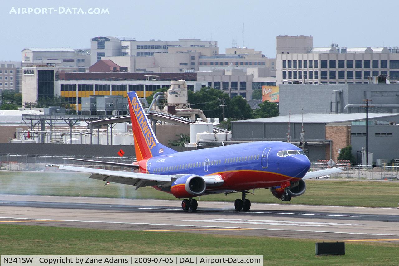 N341SW, 1988 Boeing 737-3H4 C/N 24091, Southwest Airlines at Dallas Love Field