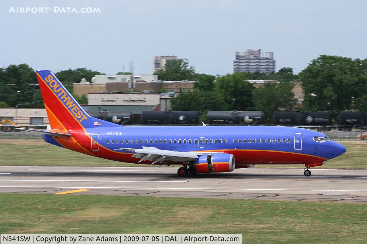 N341SW, 1988 Boeing 737-3H4 C/N 24091, Southwest Airlines at Dallas Love Field