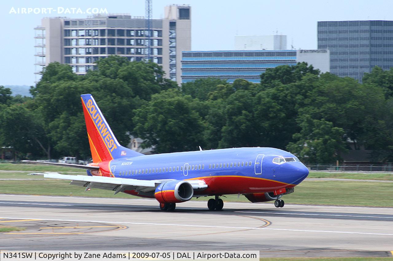 N341SW, 1988 Boeing 737-3H4 C/N 24091, Southwest Airlines at Dallas Love Field