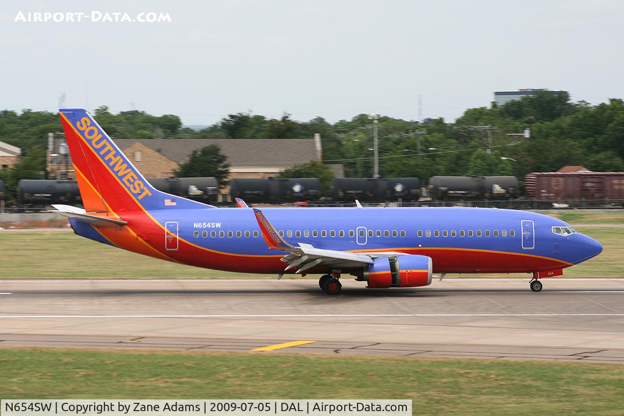 N654SW, 1997 Boeing 737-3H4 C/N 28399, Southwest Airlines at Dallas Love Field
