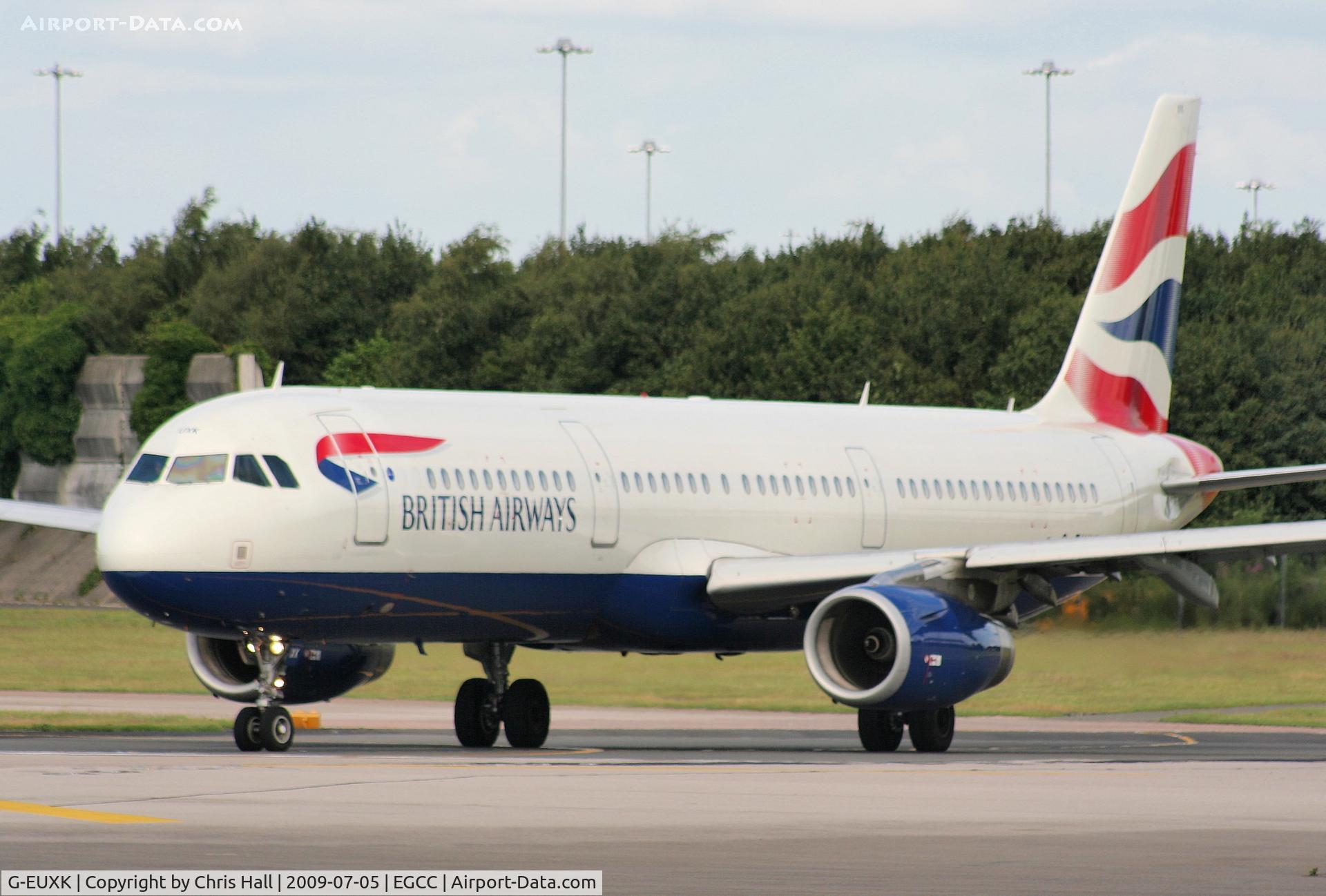 G-EUXK, 2007 Airbus A321-231 C/N 3235, British Airways