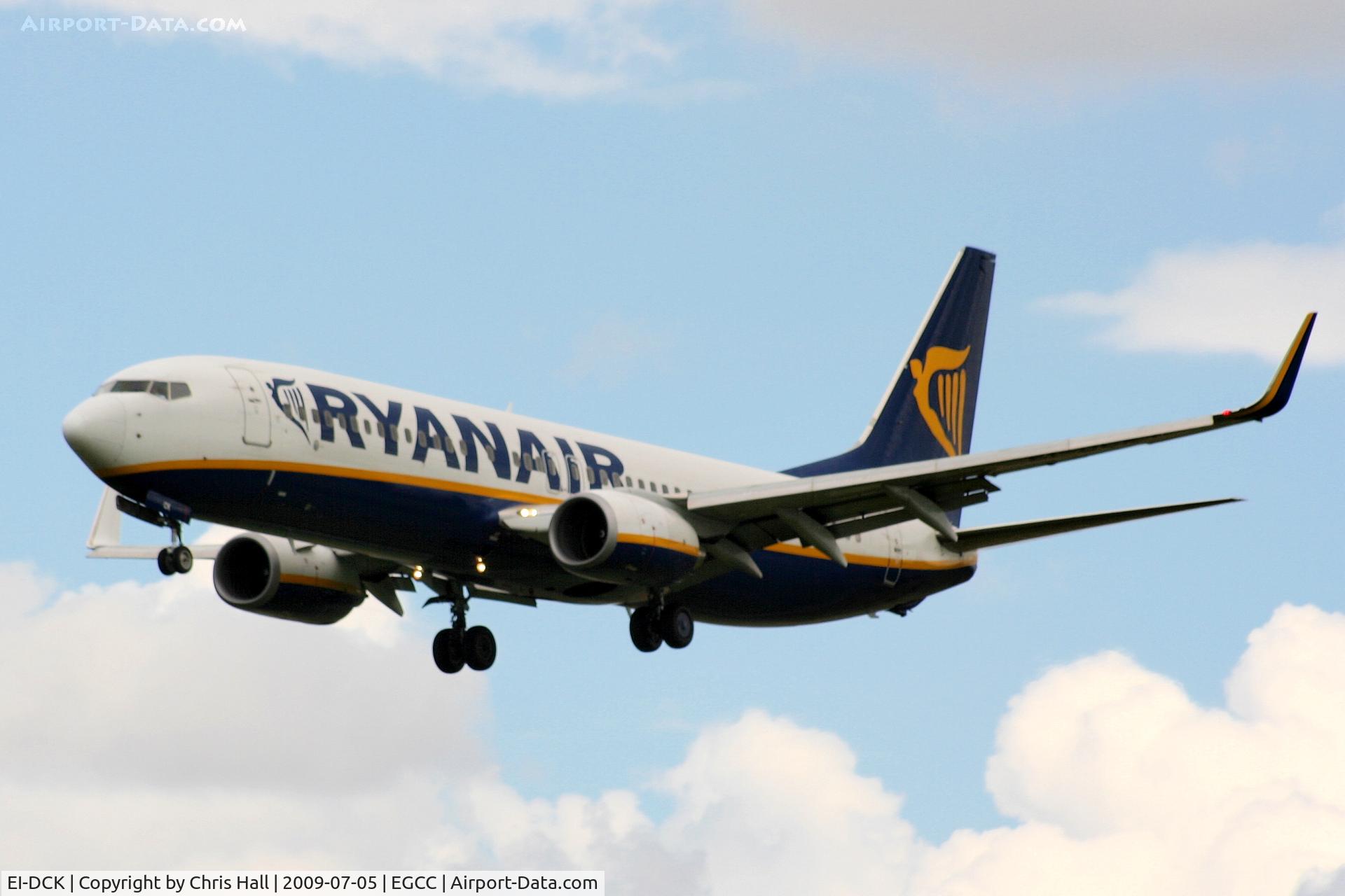 EI-DCK, 2004 Boeing 737-8AS C/N 33565, Ryanair