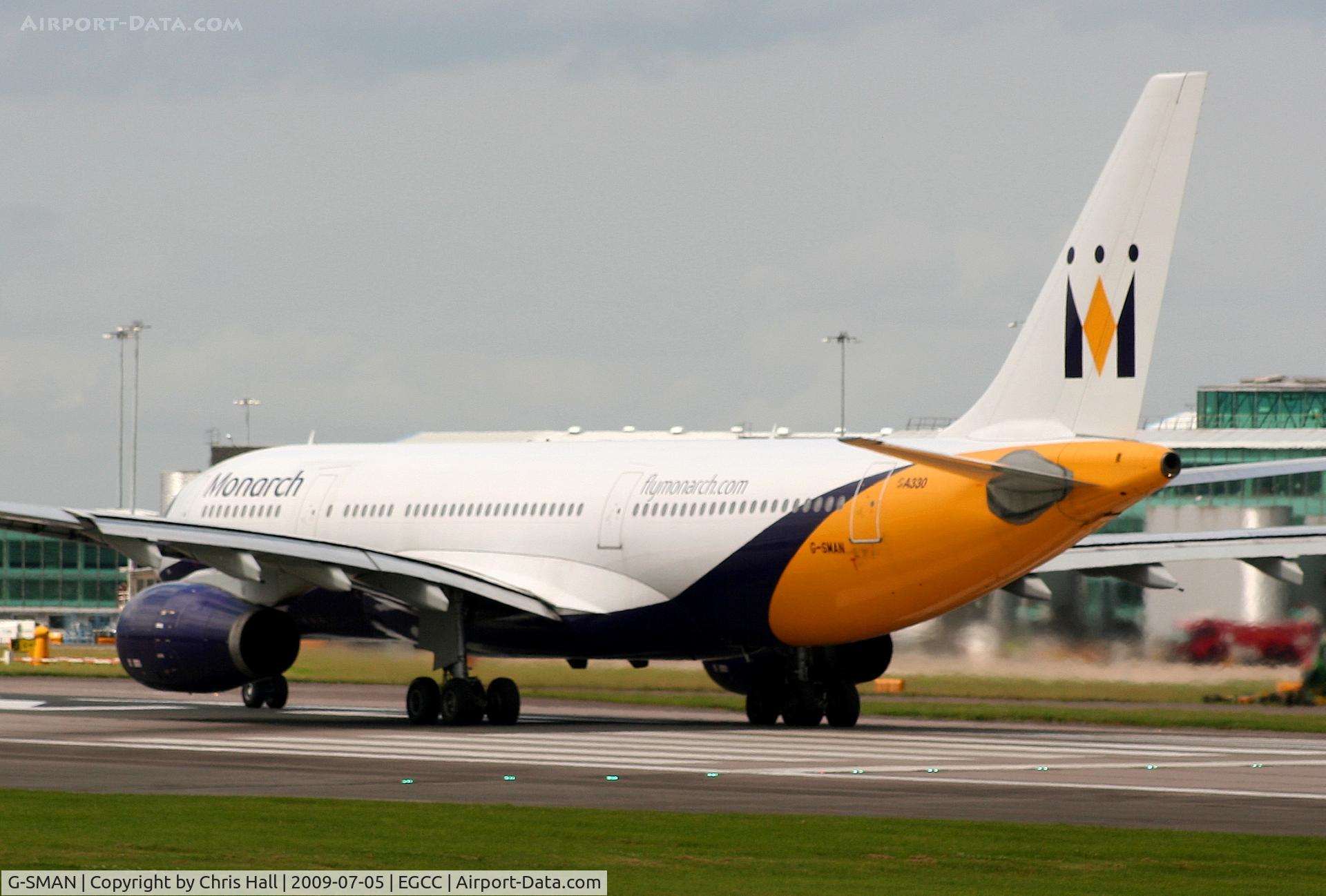 G-SMAN, 1999 Airbus A330-243 C/N 261, Monarch