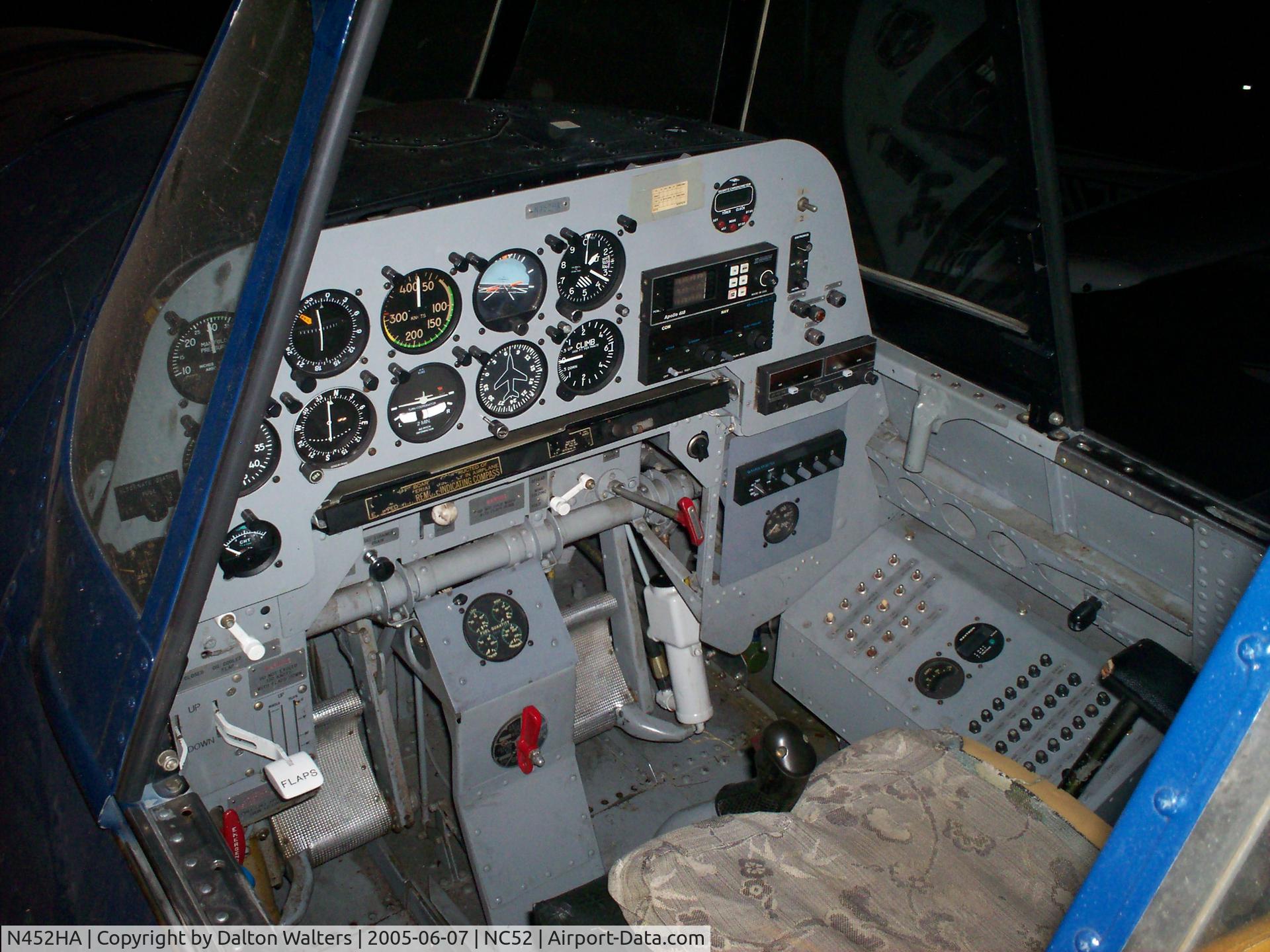 N452HA, 1945 Grumman TBM-3W2 Avenger C/N 2469, Pilot's Office