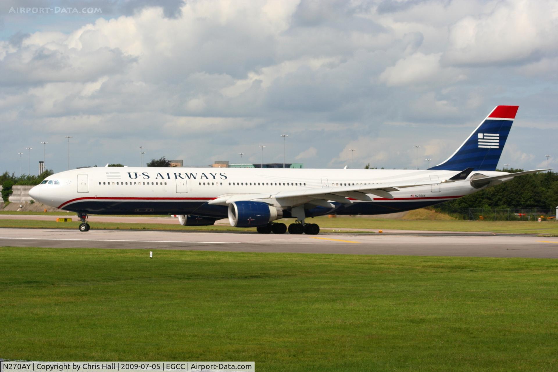 N270AY, 2000 Airbus A330-323 C/N 315, US Airways
