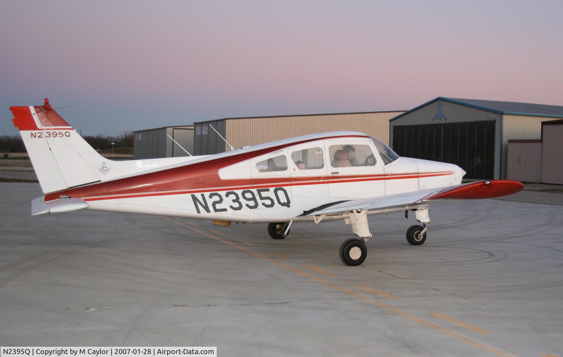 N2395Q, 1963 Beech 23 C/N M-474, N2395Q at home at KDTO Denton Texas