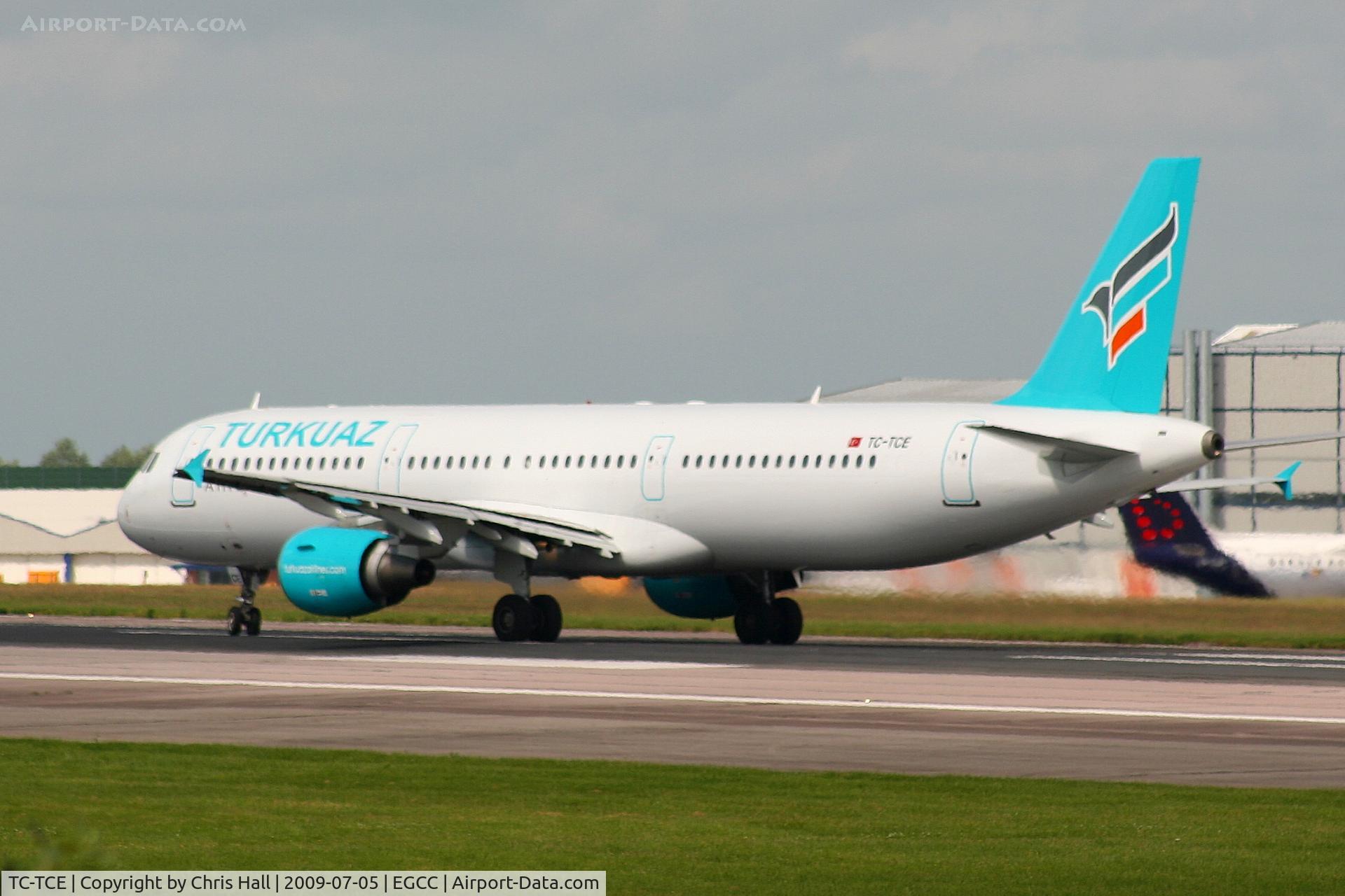TC-TCE, 1997 Airbus A321-211 C/N 666, Turkuaz Airlines Airbus A-321-211. previous ID: 6Y-JMD