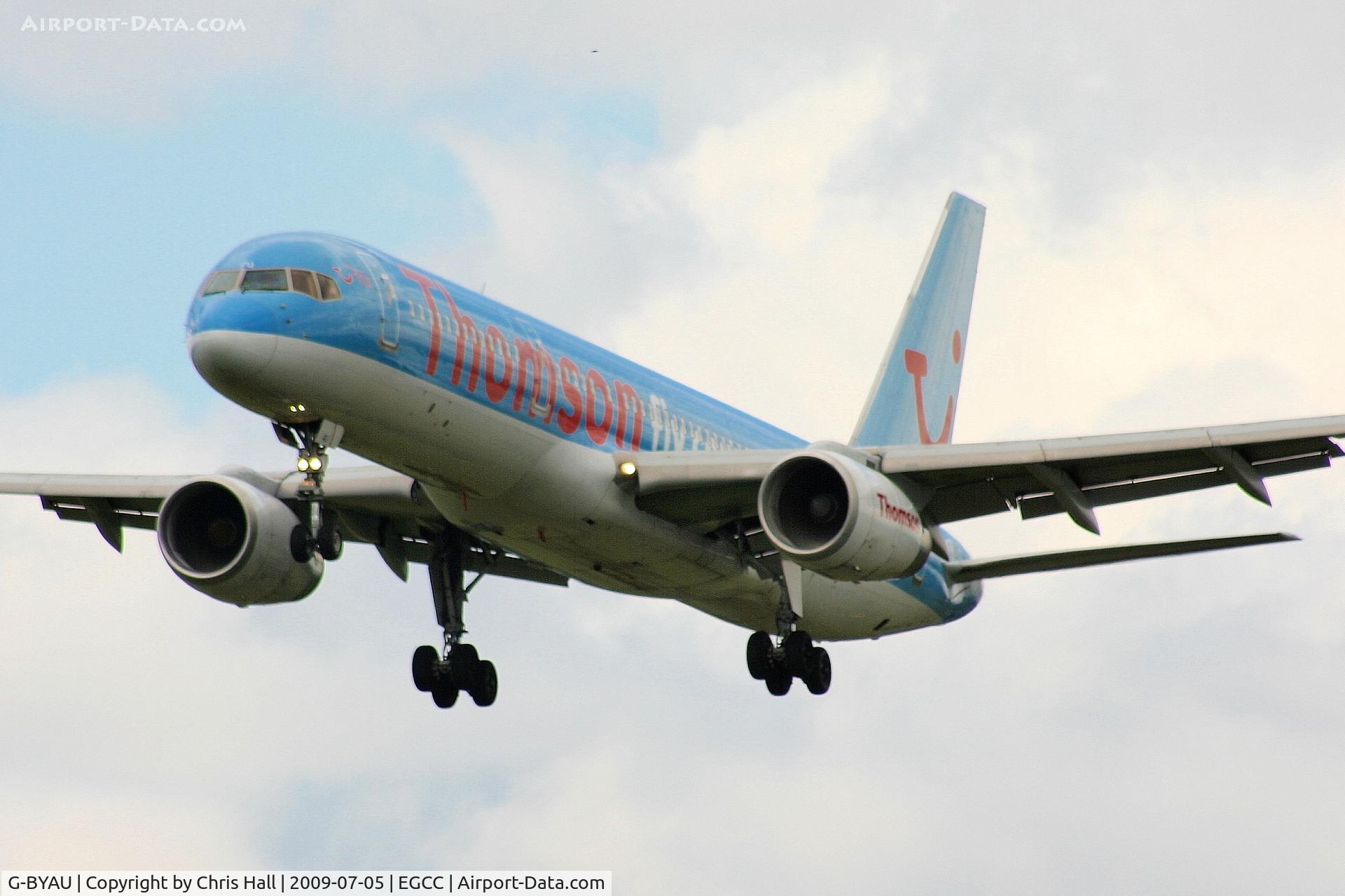G-BYAU, 1994 Boeing 757-204 C/N 27220, Thomson