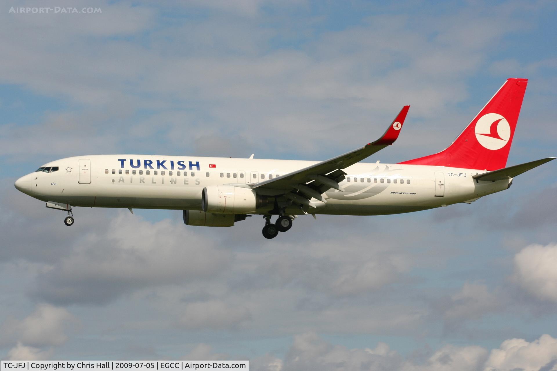 TC-JFJ, 1999 Boeing 737-8F2 C/N 29772, Turkish Airlines Boeing 737-8F2