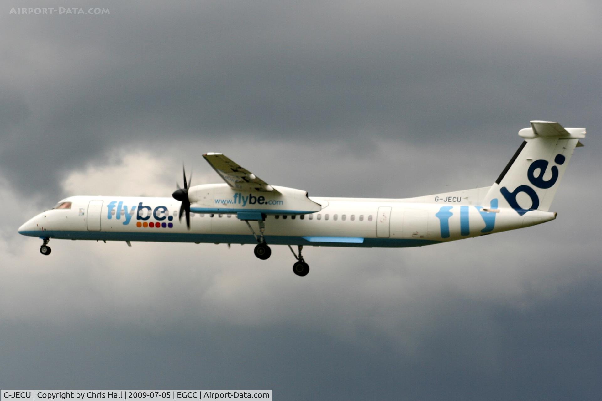 G-JECU, 2006 De Havilland Canada DHC-8-402Q Dash 8 C/N 4146, flybe