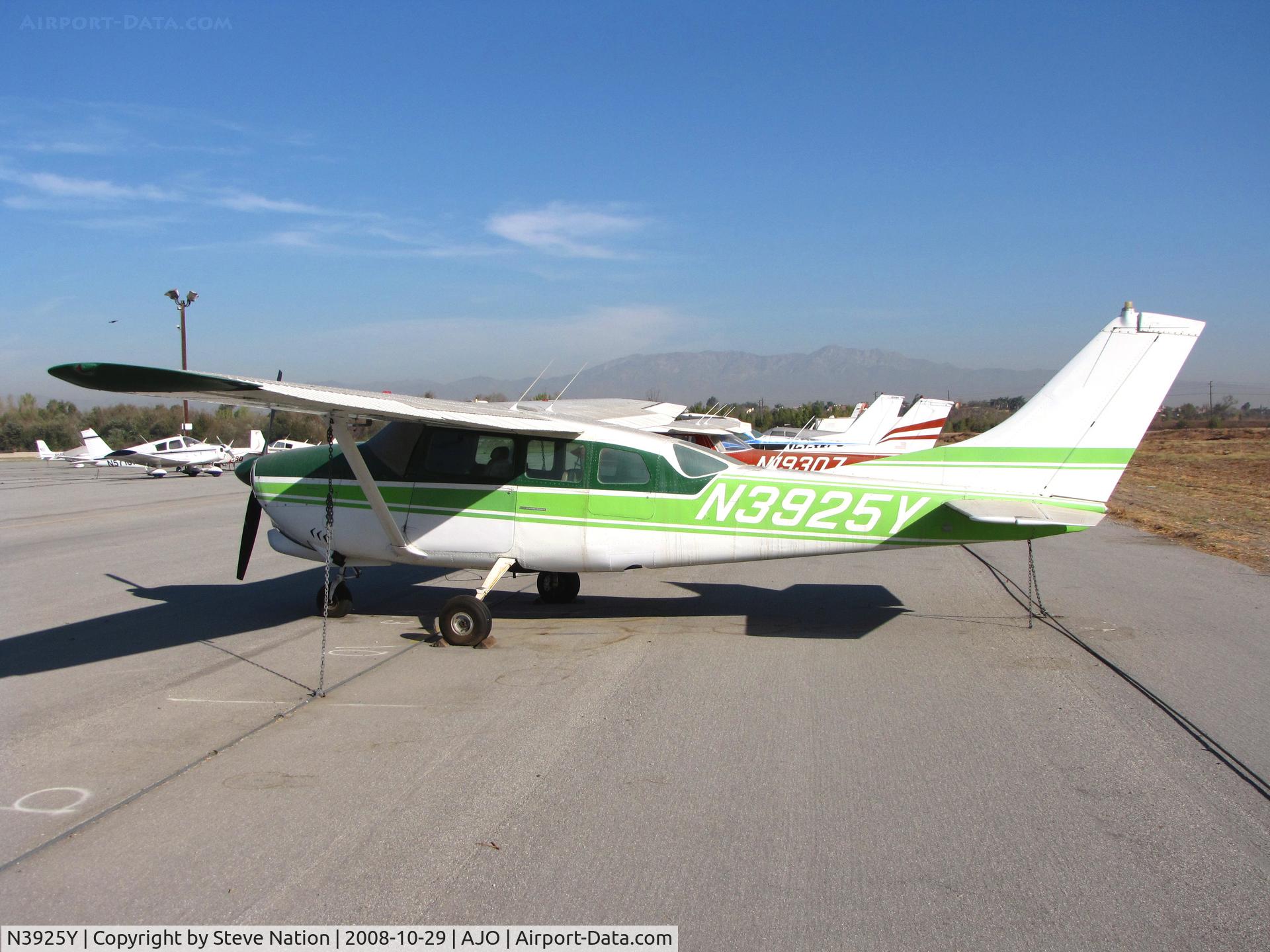 N3925Y, 1964 Cessna 210D Centurion C/N 21058425, 