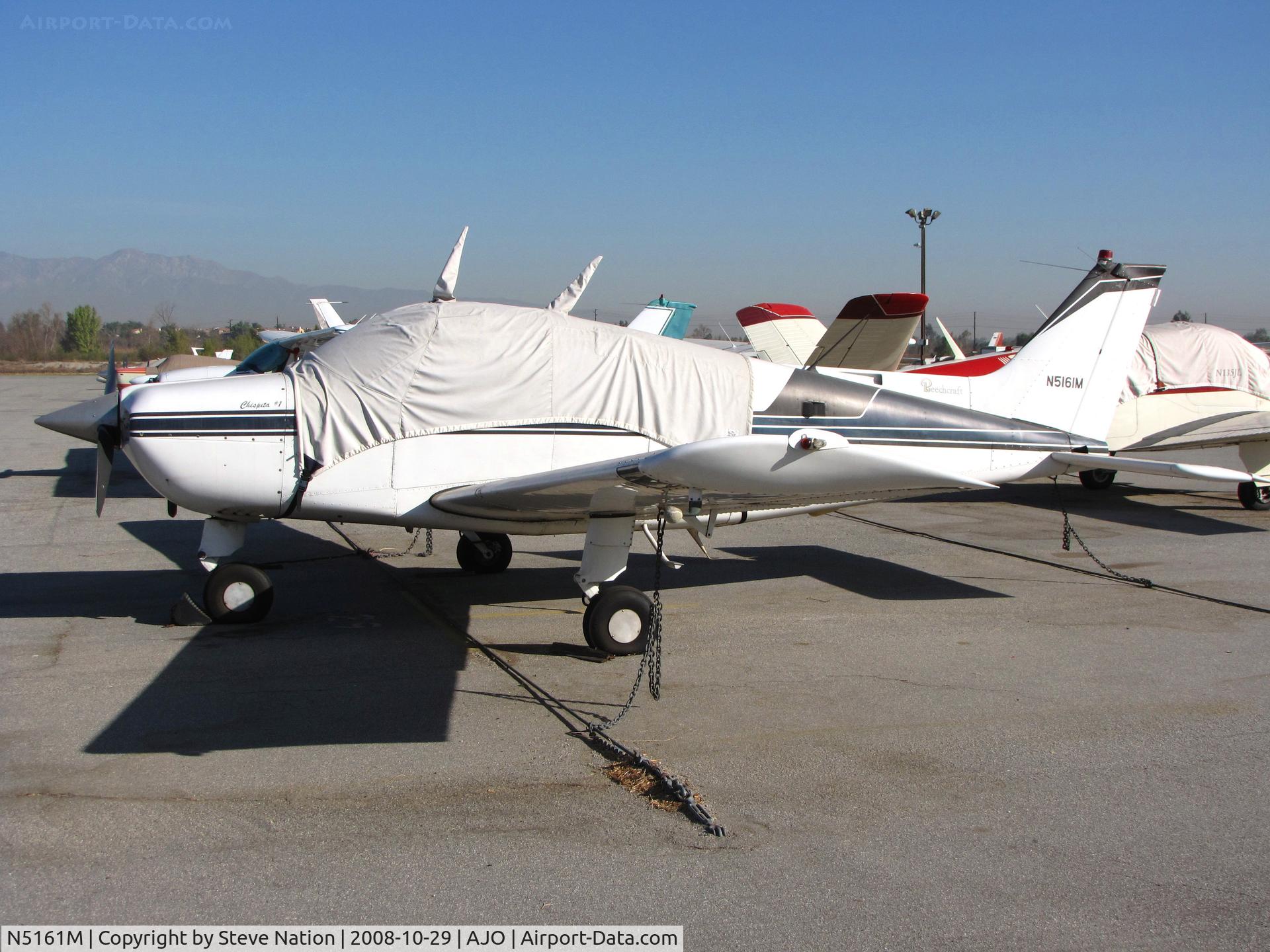 N5161M, 1978 Beech C23 Sundowner 180 C/N M-2039, 1978 Beech C23 with cockpit cover + 
