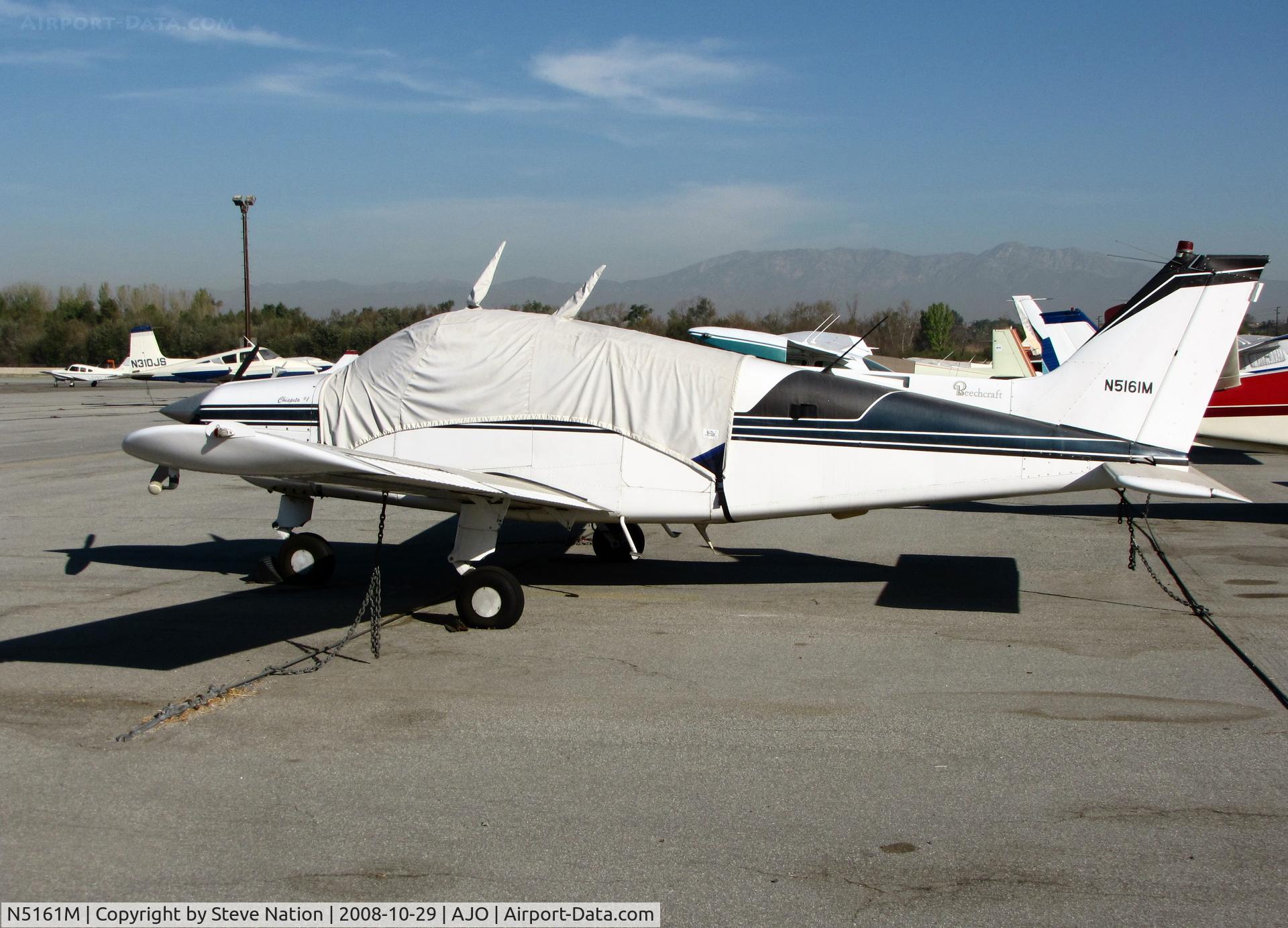 N5161M, 1978 Beech C23 Sundowner 180 C/N M-2039, 1978 Beech C23 with cockpit cover + 
