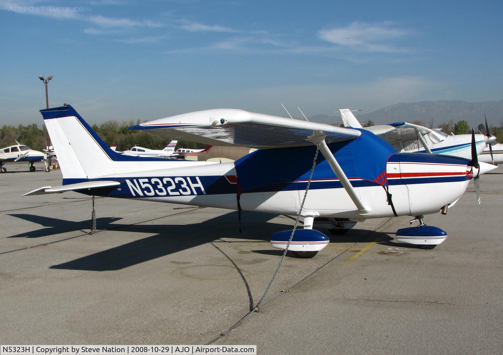 N5323H, 1975 Cessna 172M C/N 17265403, 1975 Cessna 172M with glass covered @ 
