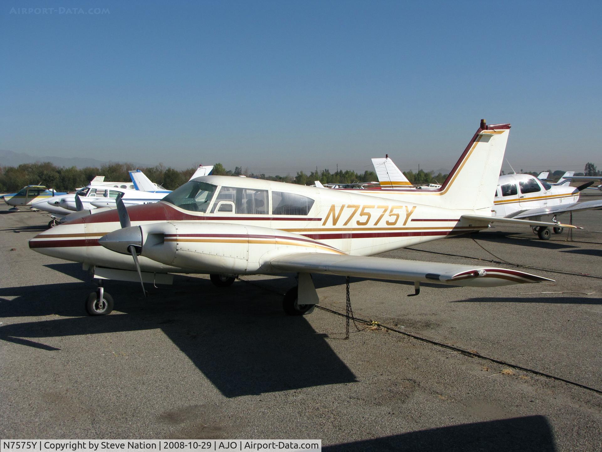 N7575Y, 1965 Piper PA-30 Twin Comanche Twin Comanche C/N 30-641, 1965 Piper PA-30 Twin Comanche @ 