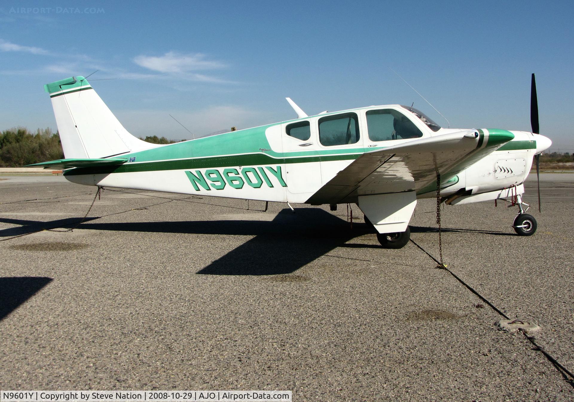 N9601Y, 1962 Beech 35-B33 Debonair C/N CD-579, Classic 1962 Beech 35-B33 @ 