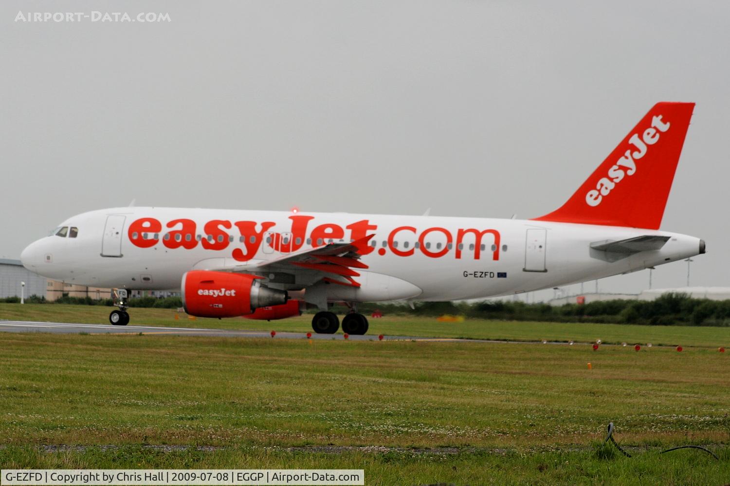 G-EZFD, 2009 Airbus A319-111 C/N 3810, Easyjet Airbus A-319-111