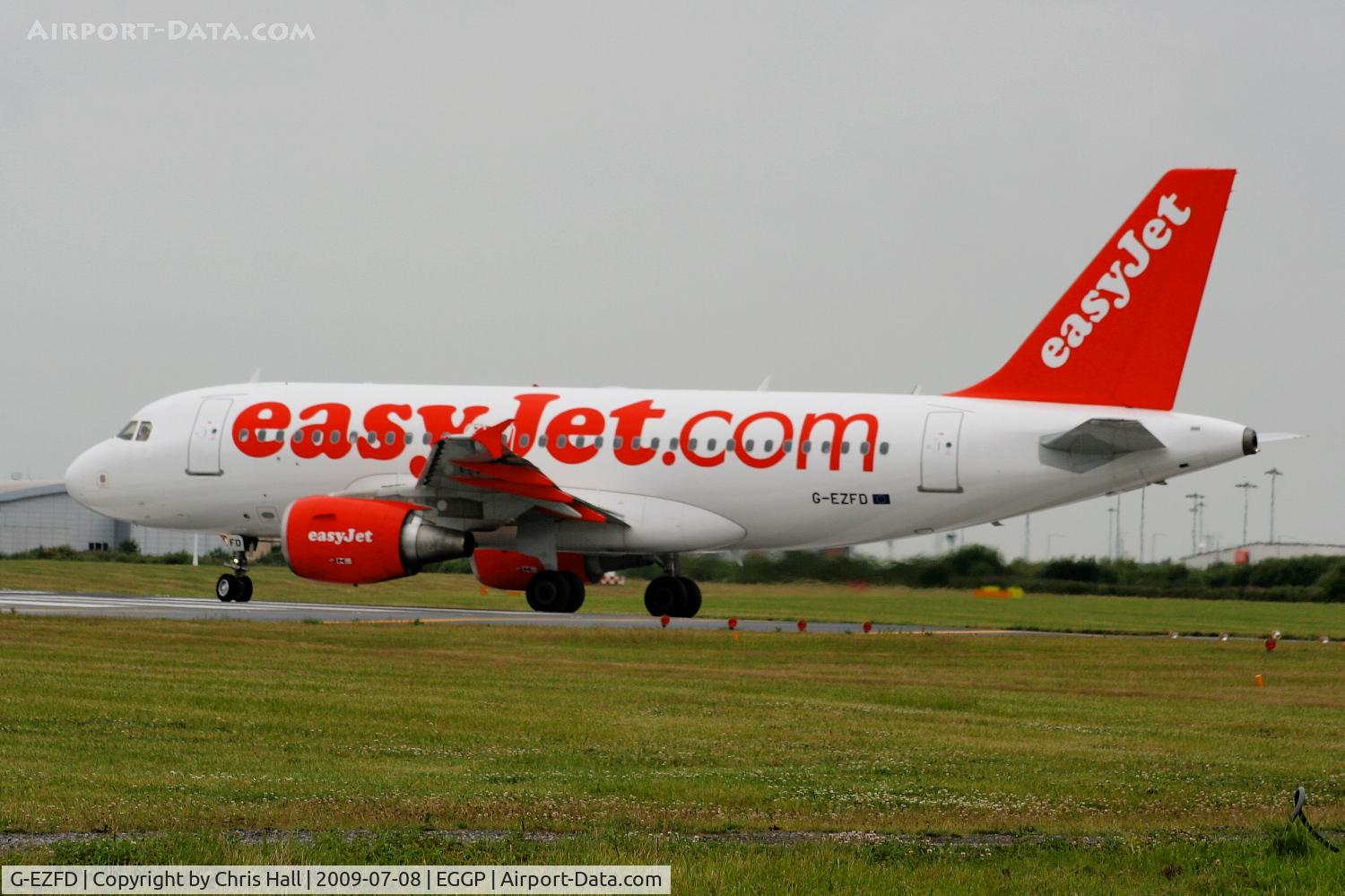 G-EZFD, 2009 Airbus A319-111 C/N 3810, Easyjet Airbus A-319-111