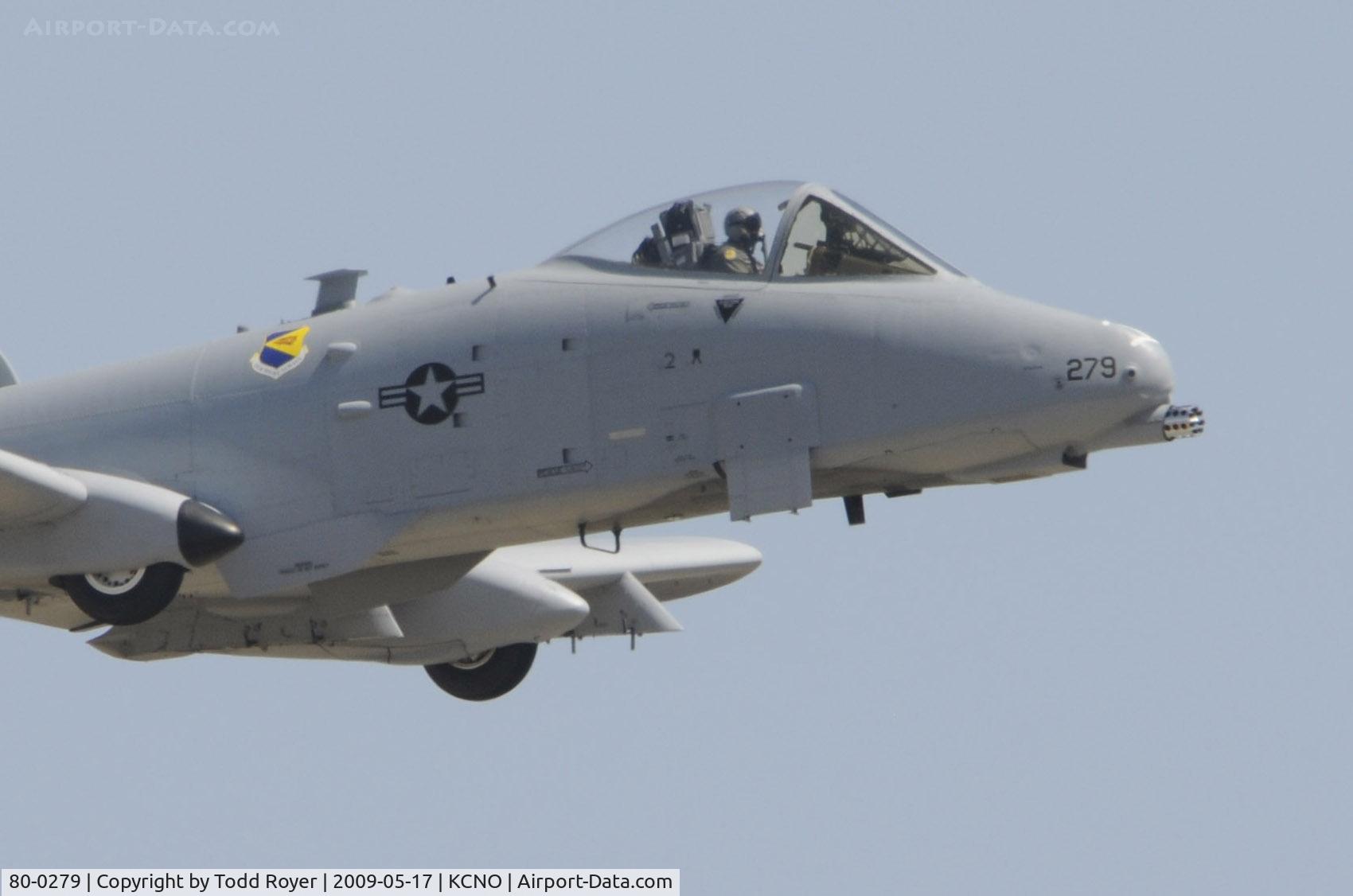 80-0279, 1980 Fairchild Republic A-10C Thunderbolt II C/N A10-0629, Chino Airshow 2009