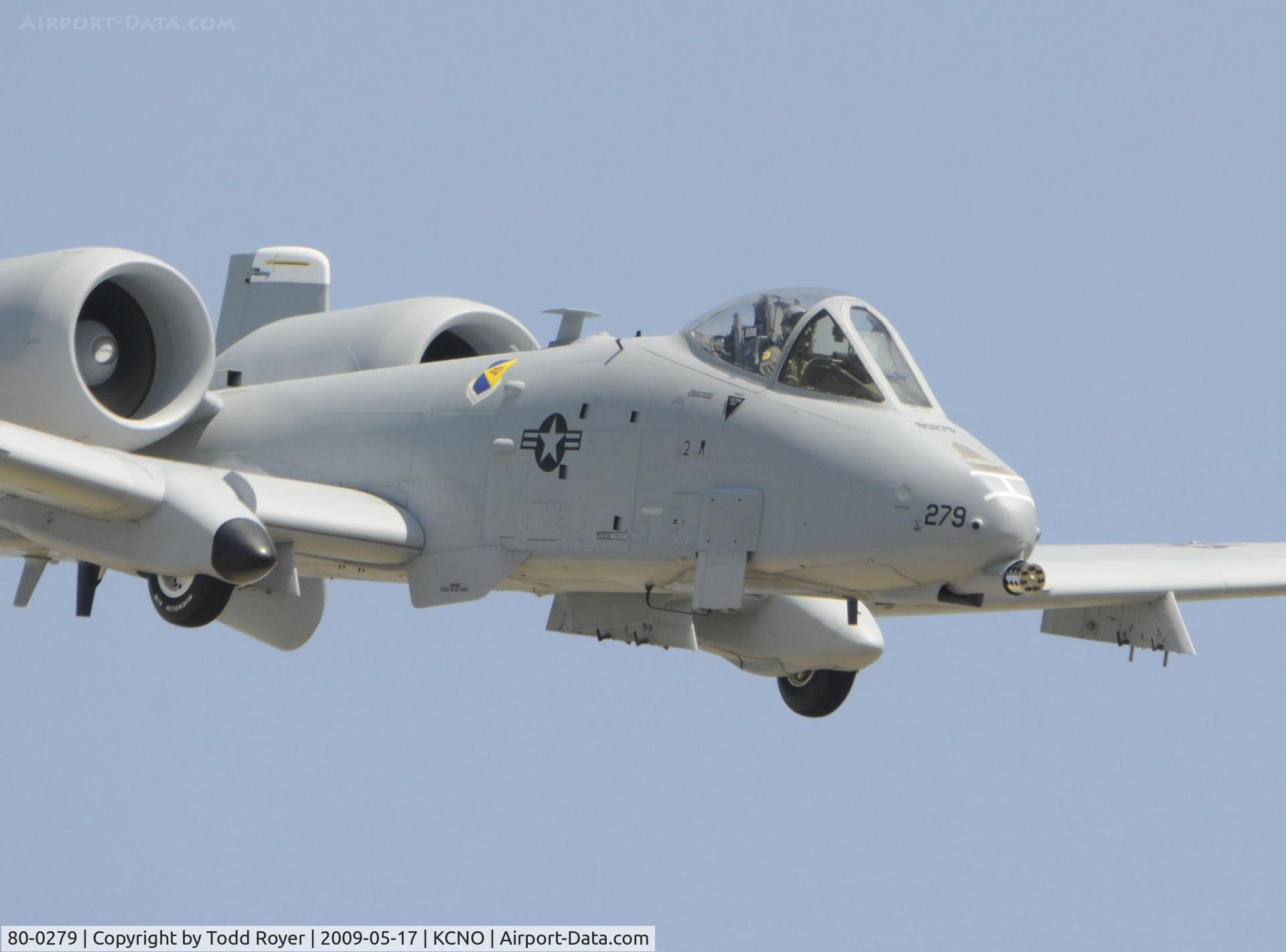 80-0279, 1980 Fairchild Republic A-10C Thunderbolt II C/N A10-0629, Chino Airshow 2009