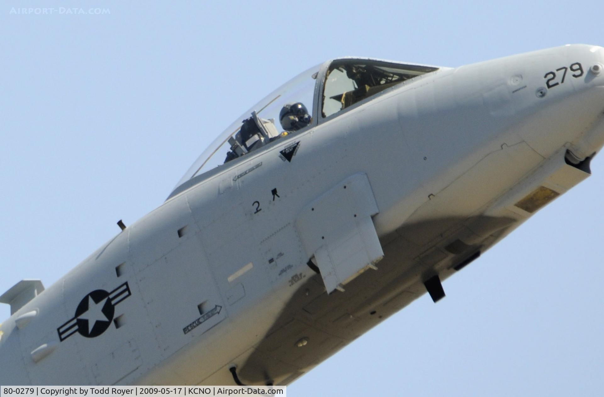 80-0279, 1980 Fairchild Republic A-10C Thunderbolt II C/N A10-0629, Chino Airshow 2009
