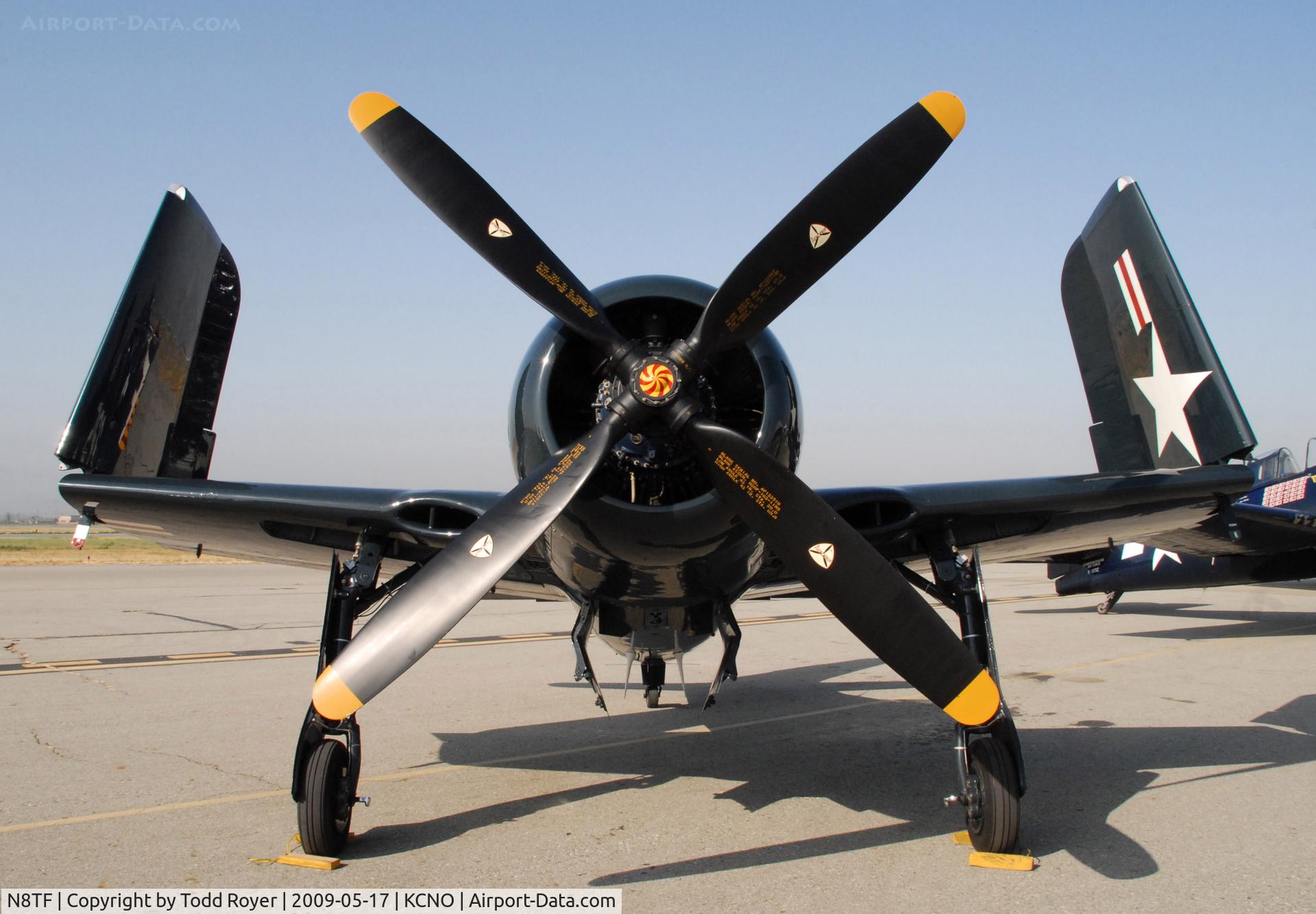 N8TF, 1948 Grumman F8F-2 (G58) Bearcat C/N D.1190, Chino Airshow 2009