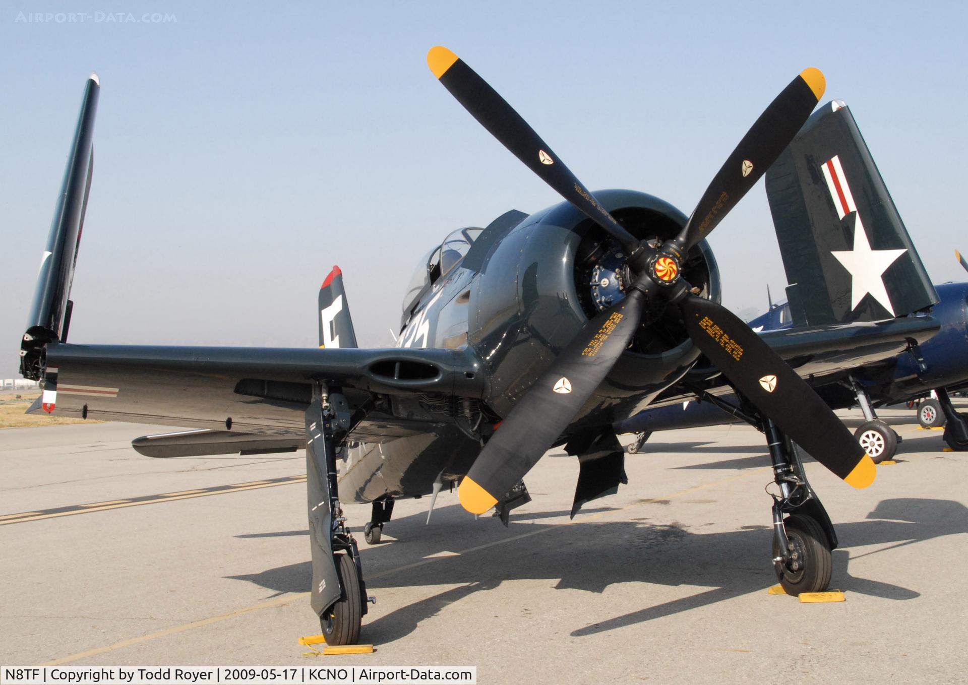 N8TF, 1948 Grumman F8F-2 (G58) Bearcat C/N D.1190, Chino Airshow 2009
