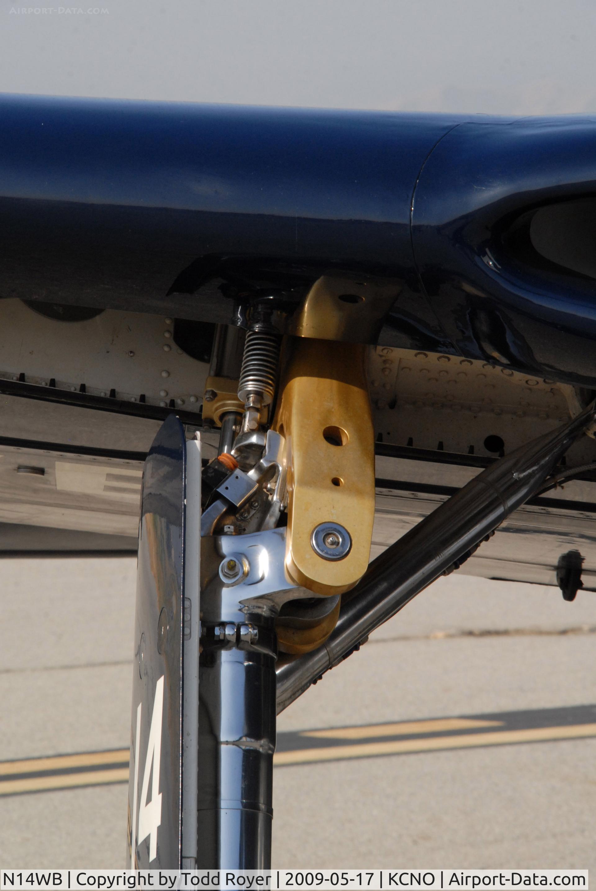 N14WB, Grumman F8F-2 (G58) Bearcat C/N D.1148, Chino Airshow 2009