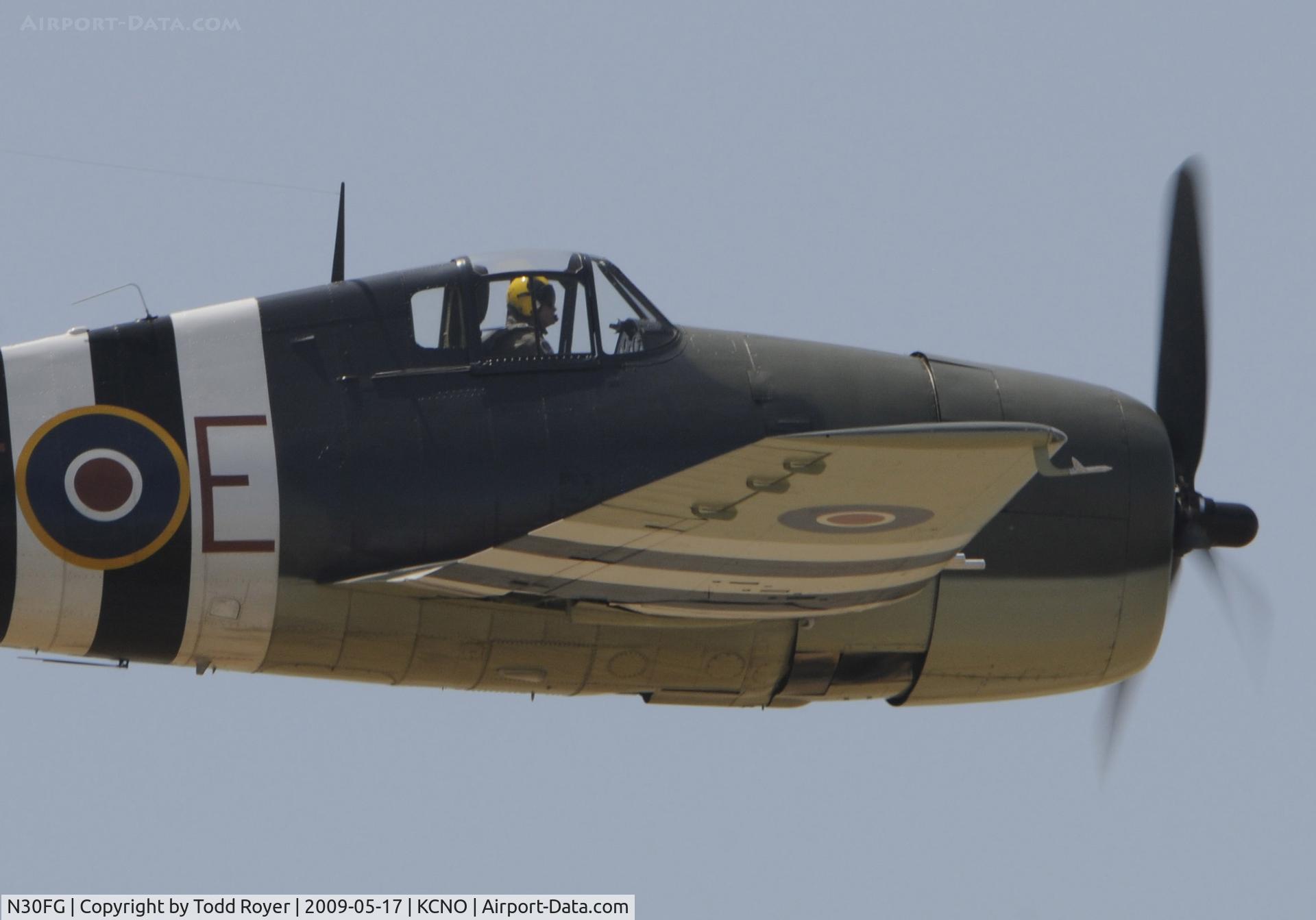 N30FG, 1944 Grumman F6F-3 Hellcat C/N A-3196, Chino Airshow 2009