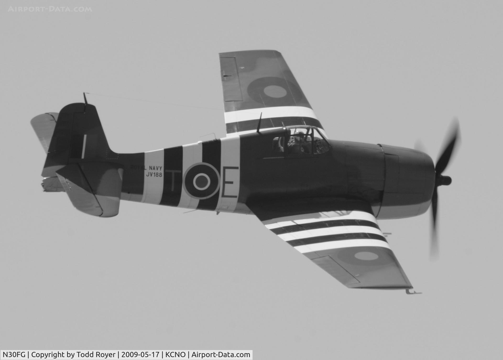 N30FG, 1944 Grumman F6F-3 Hellcat C/N A-3196, Chino Airshow 2009
