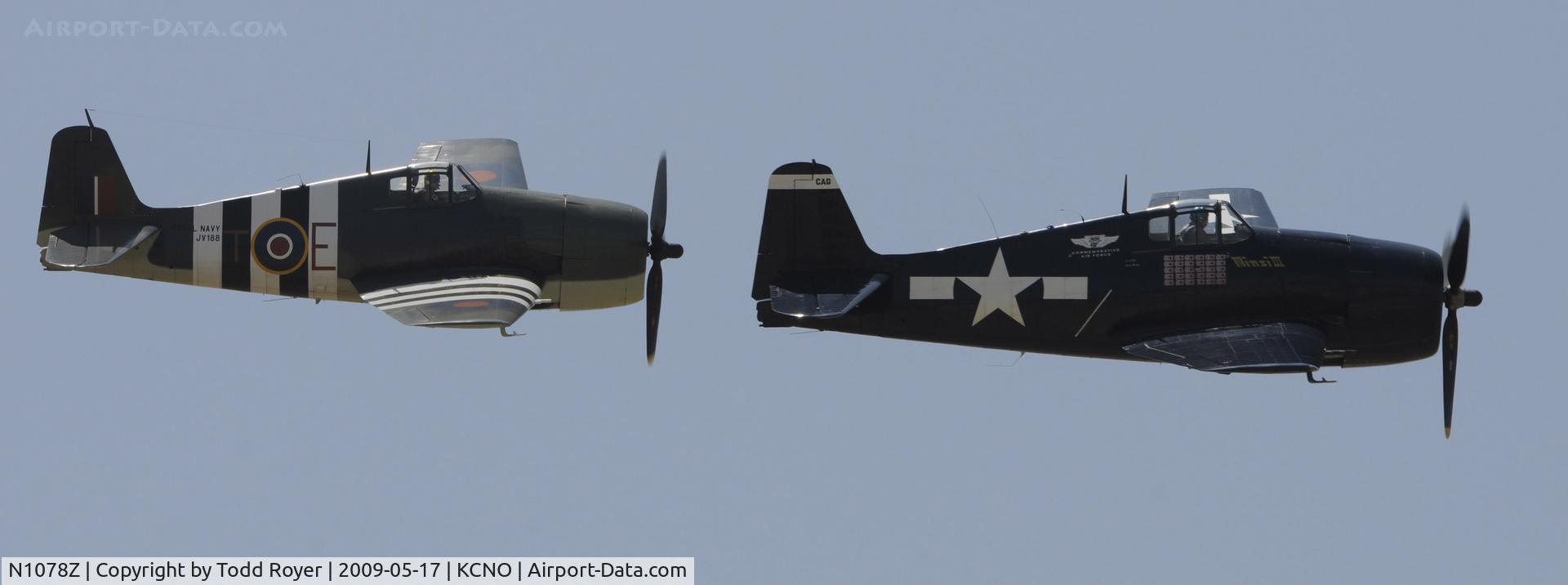 N1078Z, 1963 Grumman F6F-5 Hellcat C/N 27354801-66, Chino Airshow 2009