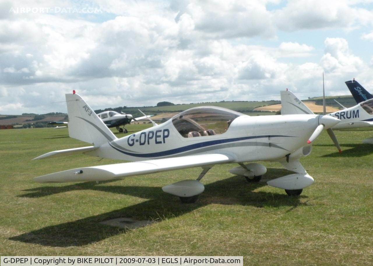 G-DPEP, 2007 Aero AT-3 R100 C/N AT3-027, ONE OF AT LEAST FOUR AT-3 ON THE AIRFIELD