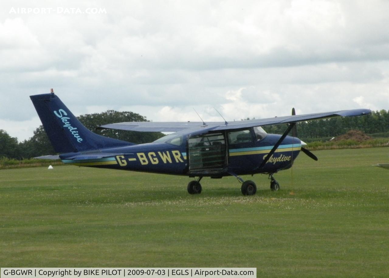G-BGWR, 1966 Cessna U206A Super Skywagon C/N U206-0653, OPERATED BY THE LOCAL SKYDIVING COMPANY