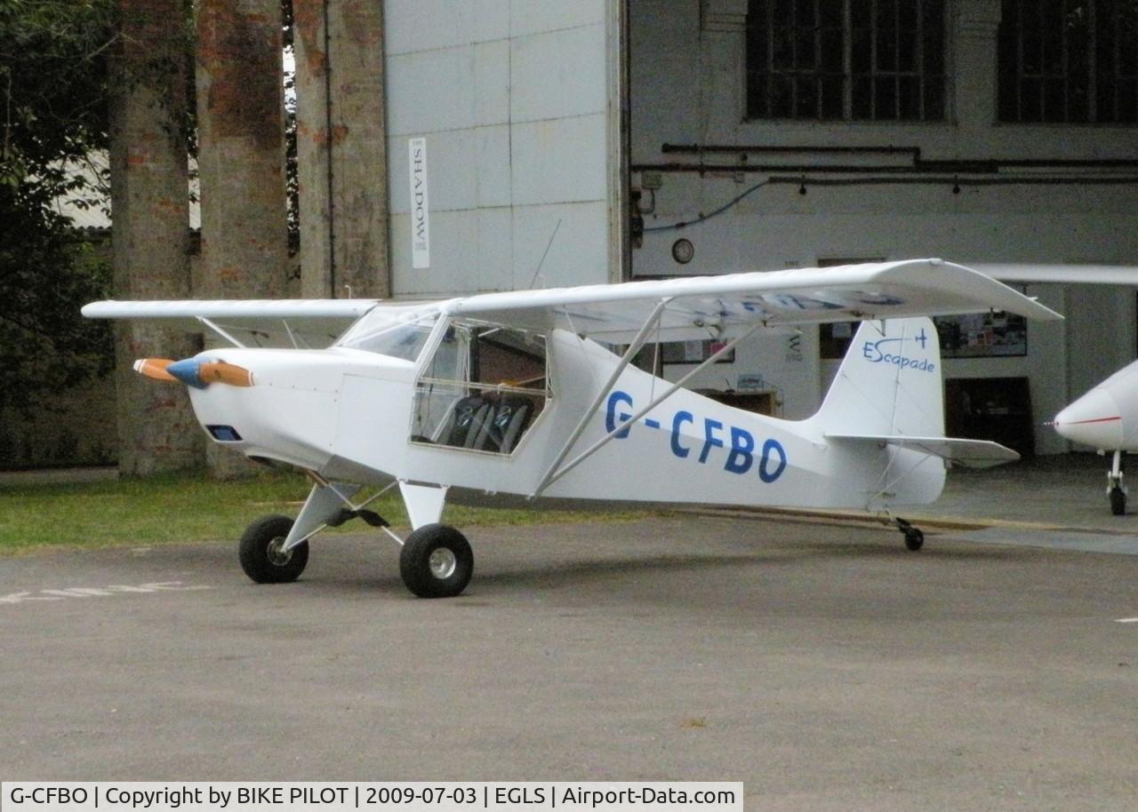 G-CFBO, 2007 Escapade Jabiru(3) C/N BMAA/HB/538, /