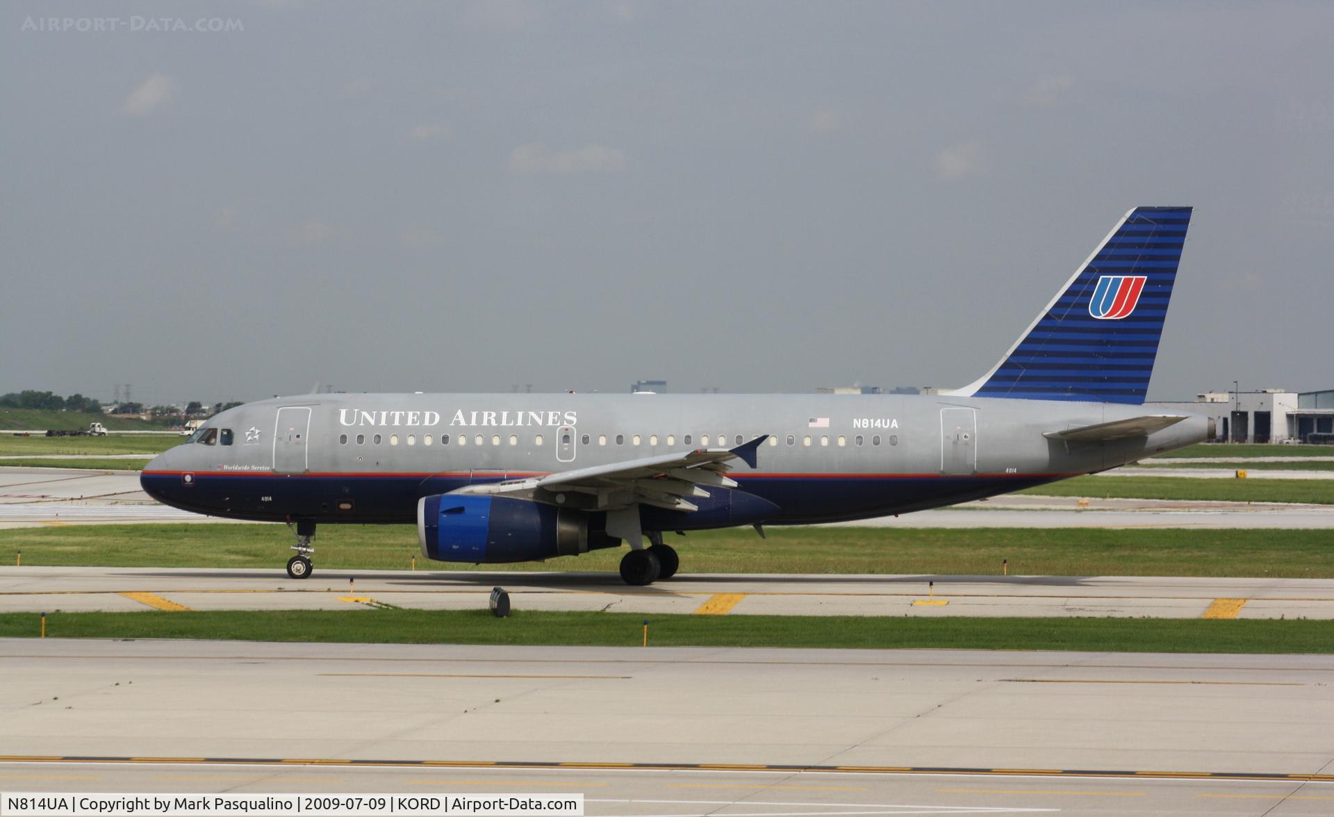 N814UA, 1998 Airbus A319-131 C/N 862, Airbus A319
