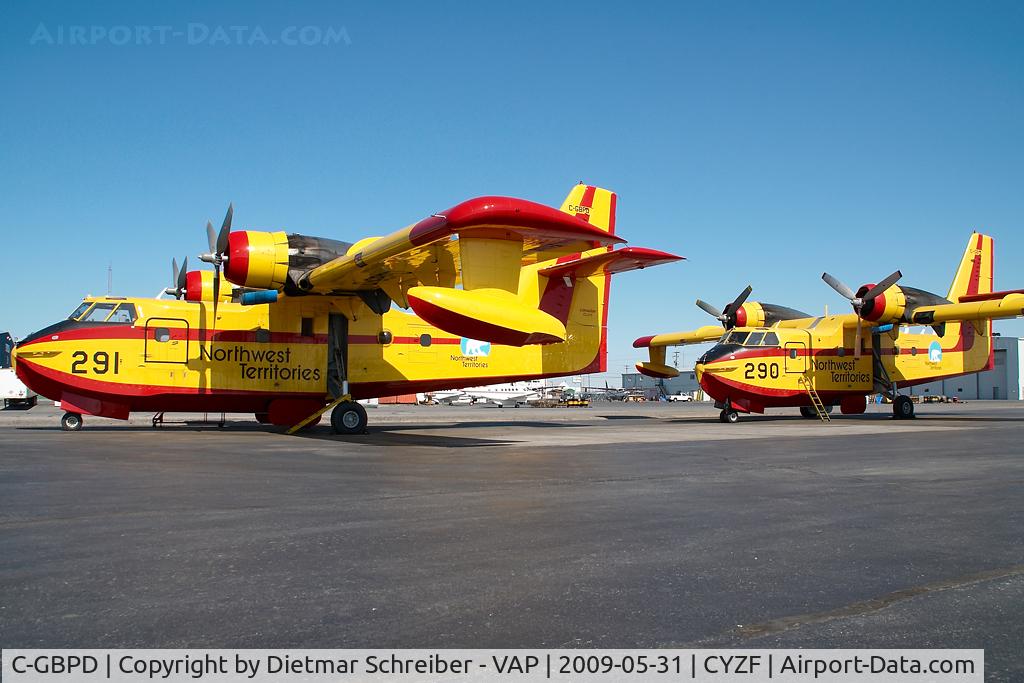 C-GBPD, 1985 Canadair CL-215-V (CL-215-1A10) C/N 1084, Buffalo Airways CL215