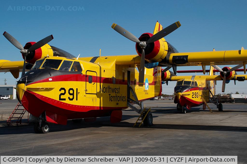 C-GBPD, 1985 Canadair CL-215-V (CL-215-1A10) C/N 1084, Buffalo Airways CL215