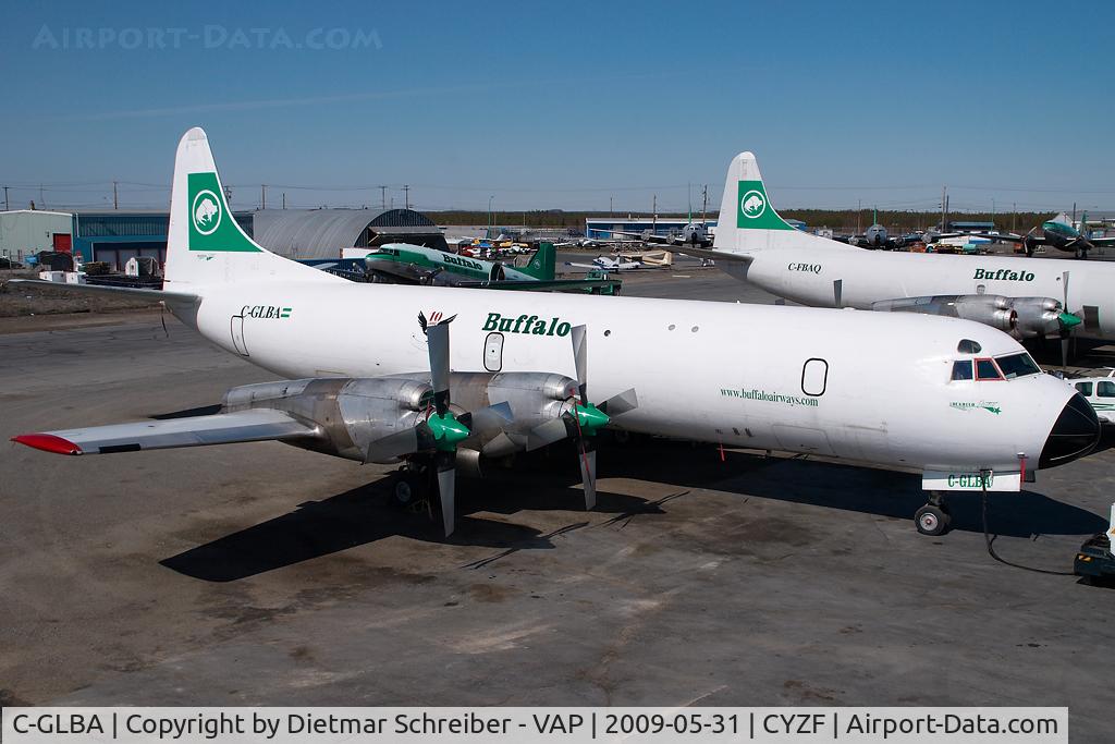 C-GLBA, 1961 Lockheed L-188A(F) Electra C/N 1145, Buffalo Airways Lockheed Electra