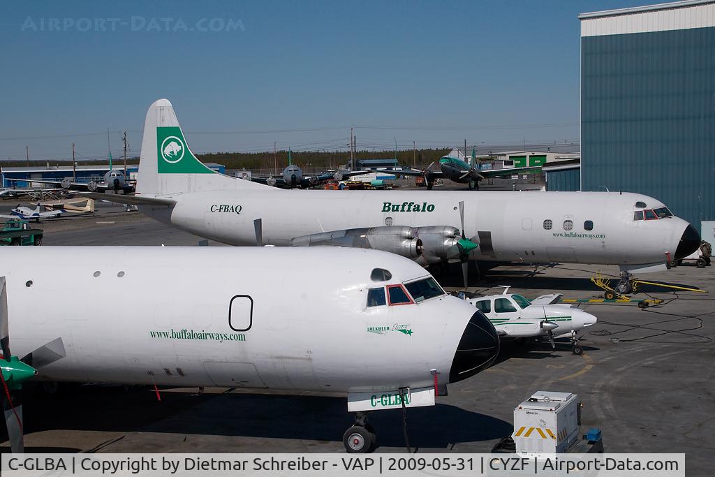 C-GLBA, 1961 Lockheed L-188A(F) Electra C/N 1145, Buffalo Airways Lockheed Electra