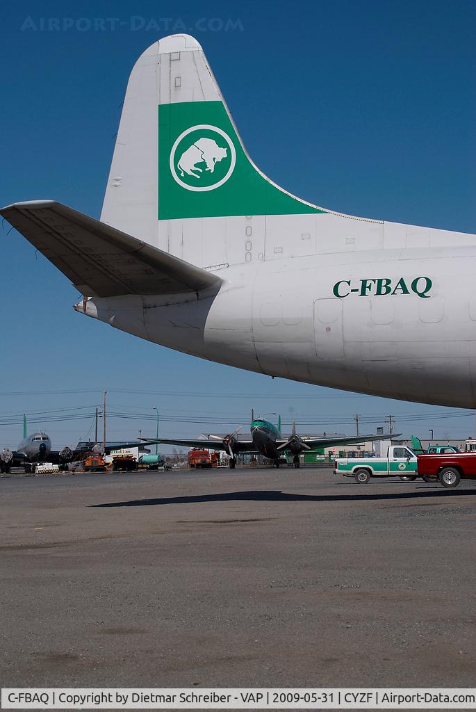 C-FBAQ, 1959 Lockheed L-188A(F) Electra C/N 1039, Buffalo Airways Lockheed Electra