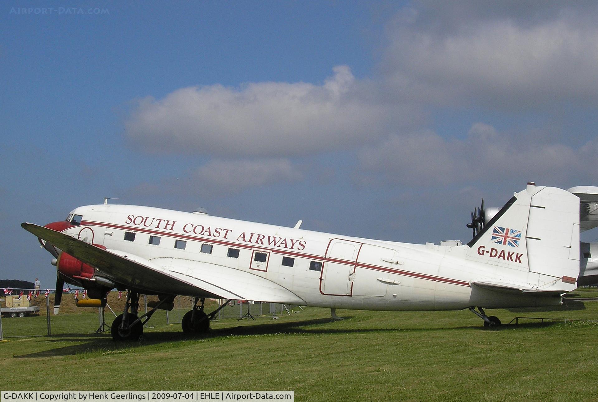 G-DAKK, 1942 Douglas DC-3C-S1C3G (C-47A) C/N 9798, Aviodrome Aviation Museum