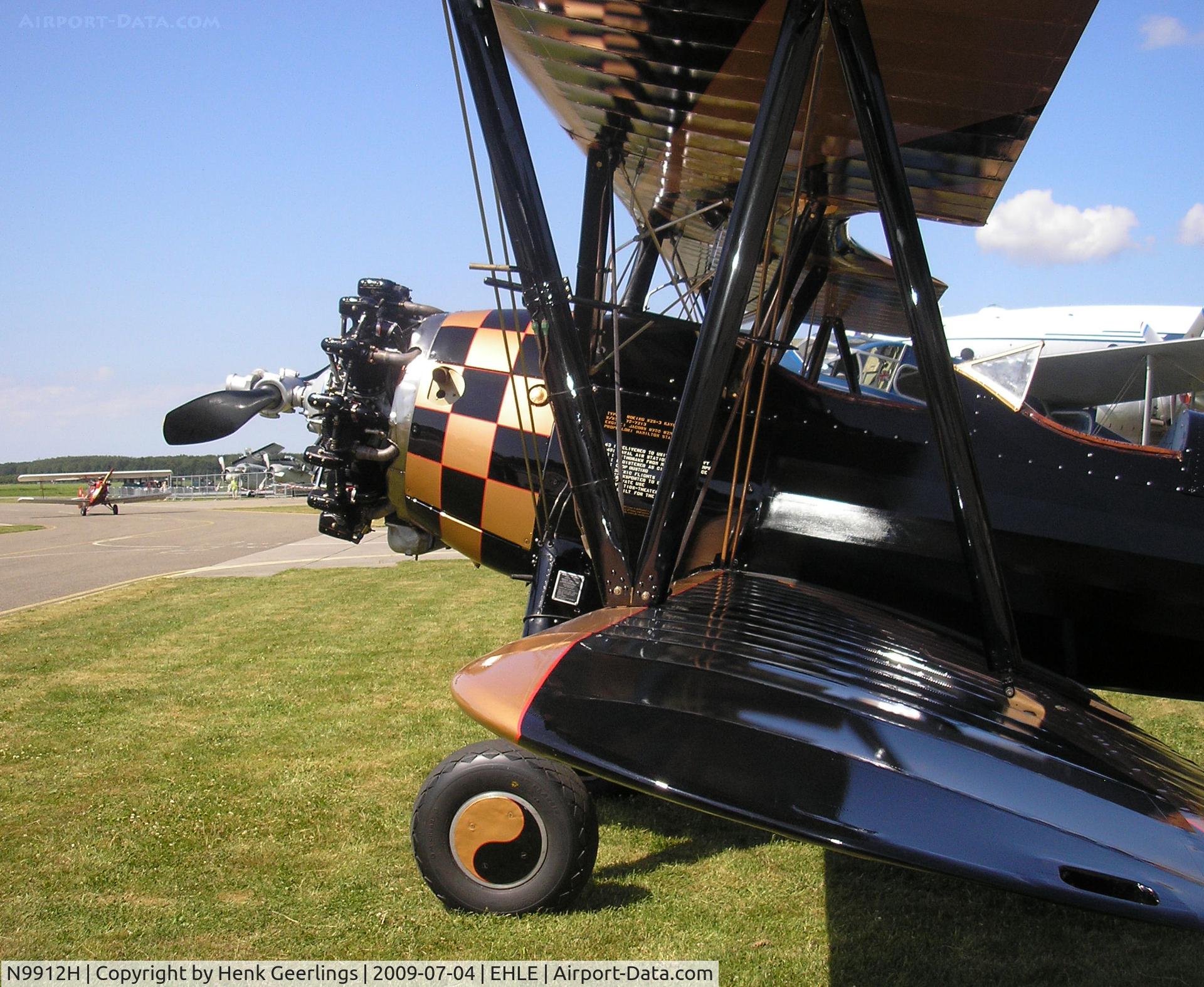 N9912H, 1943 Boeing N2S-3 Kaydet (B75N1) C/N 75-7213, Aviodrome Aviation Museum at Lelystad Airport , Melbourne Race Fly In