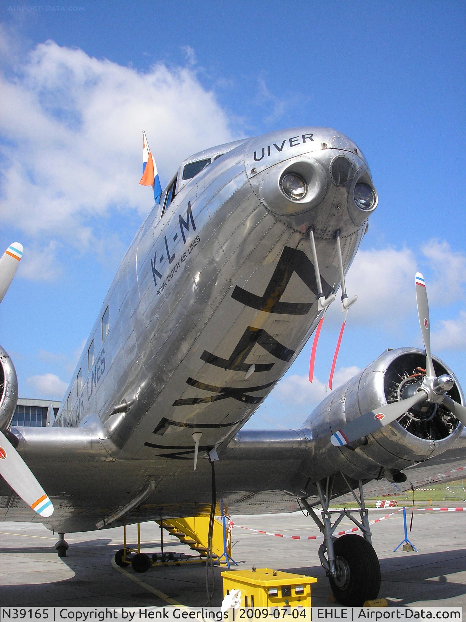 N39165, 1935 Douglas R2D-1 (DC-2) C/N 1404, Aviodrome Aviation Museum at Lelystad Airport , Melbourne Race Fly In
